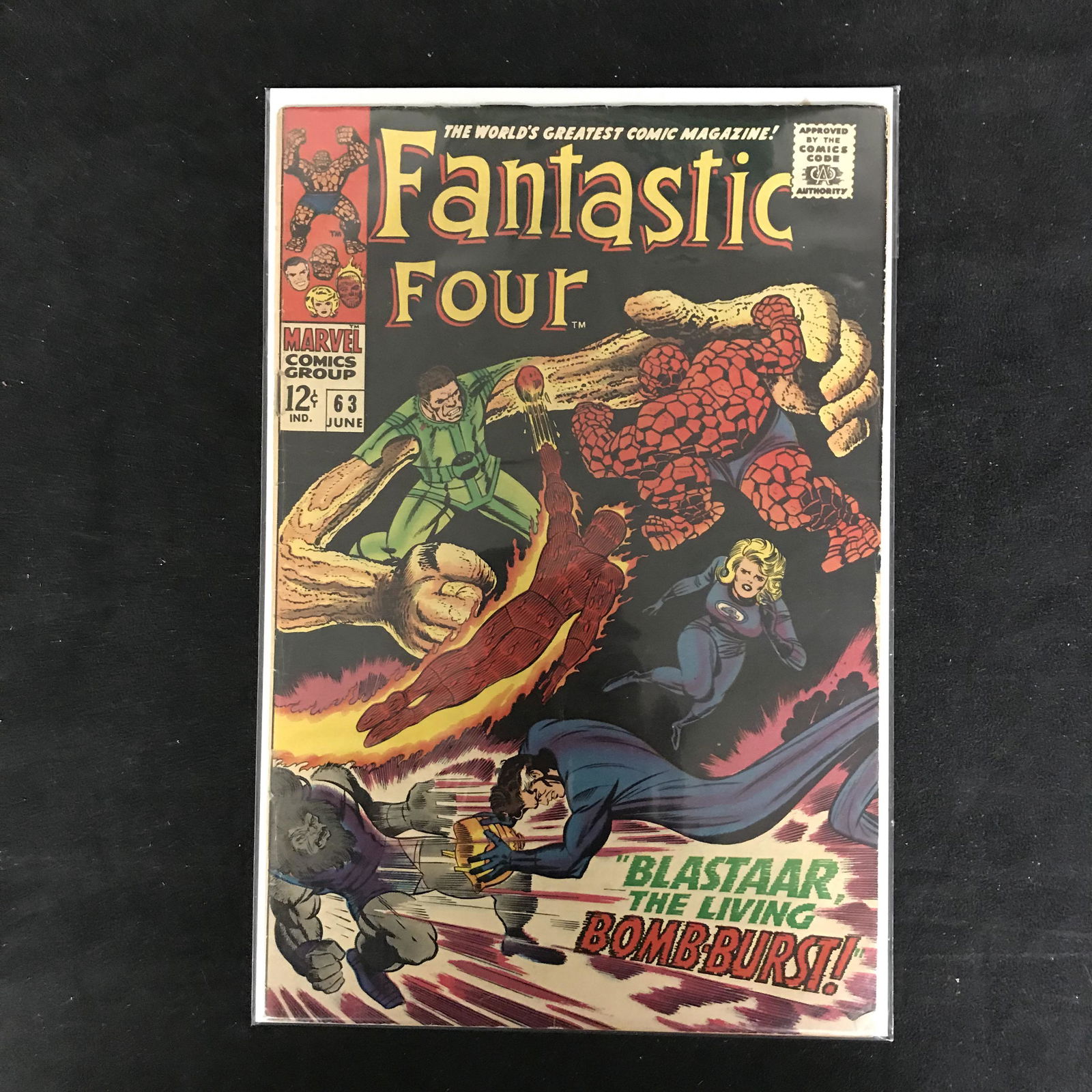 FANTASTIC FOUR #63 (MARVEL COMICS) (1 of 1)