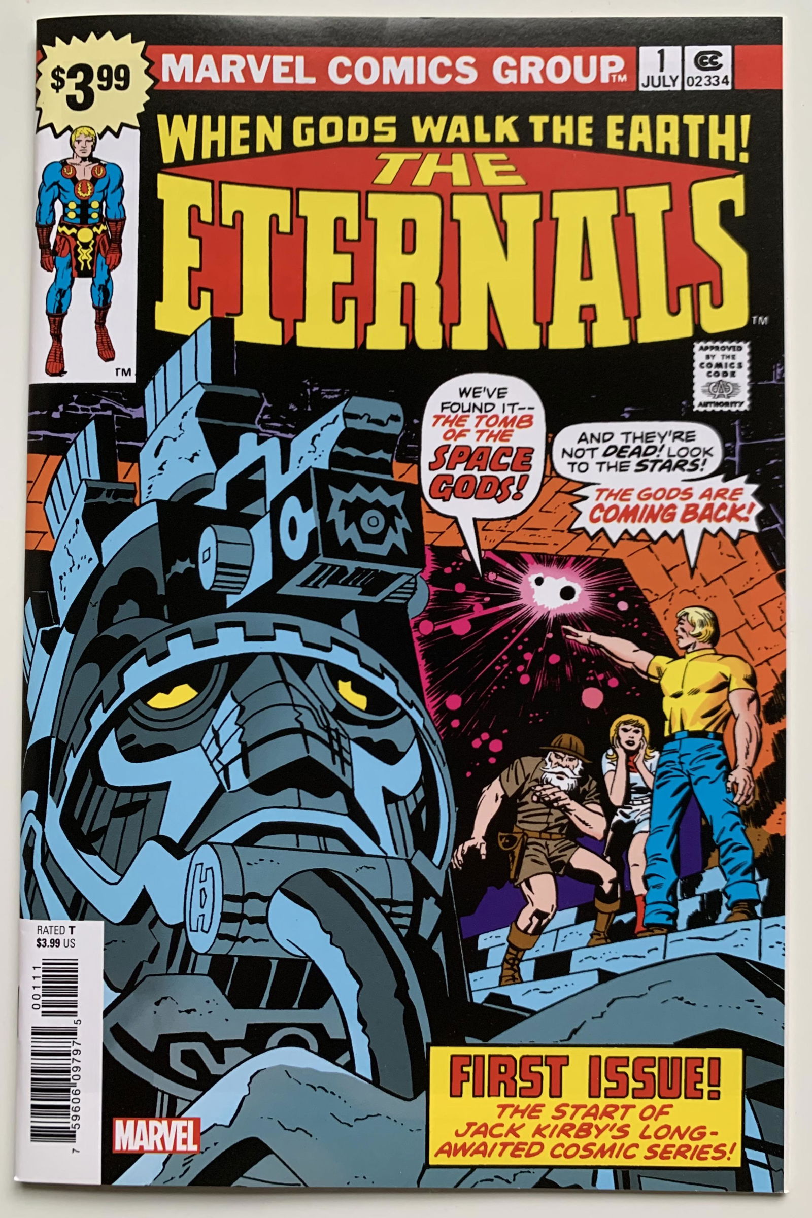 THE ETERNALS #1 (MARVEL COMICS) (1 of 1)