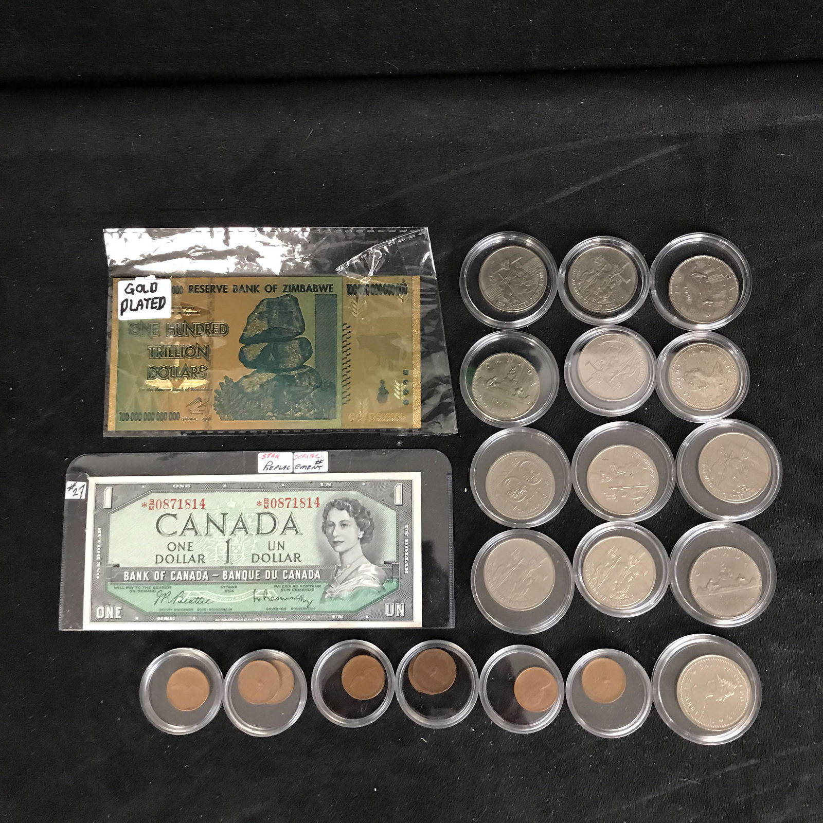 ASSORTED CANADIAN COIN/ BANK NOTE LOT (1 of 3)