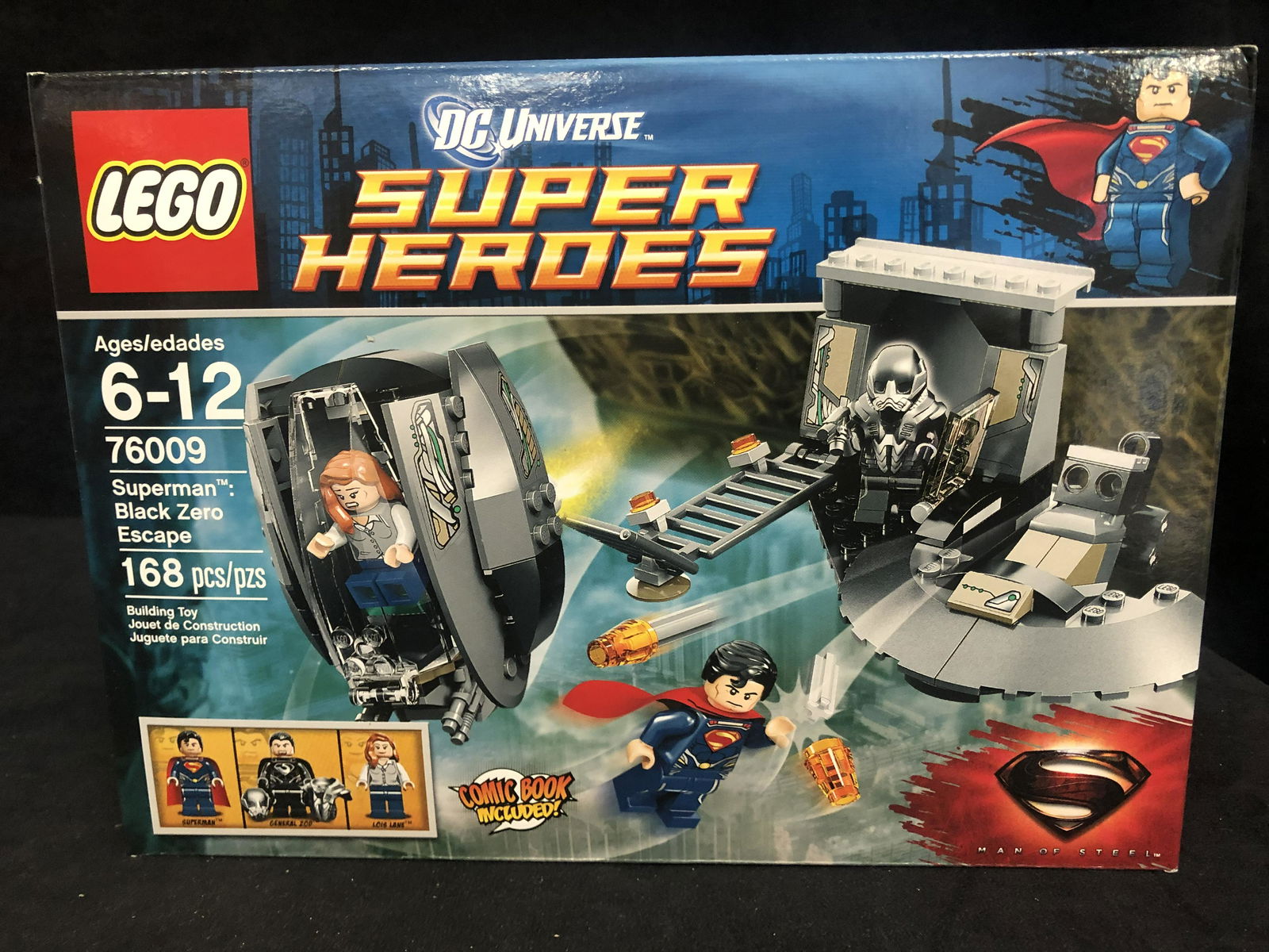 LEGO: DC UNIVERSE SUPER HEROES "SUPERMAN BLACK ZERO ESC (1 of 1)