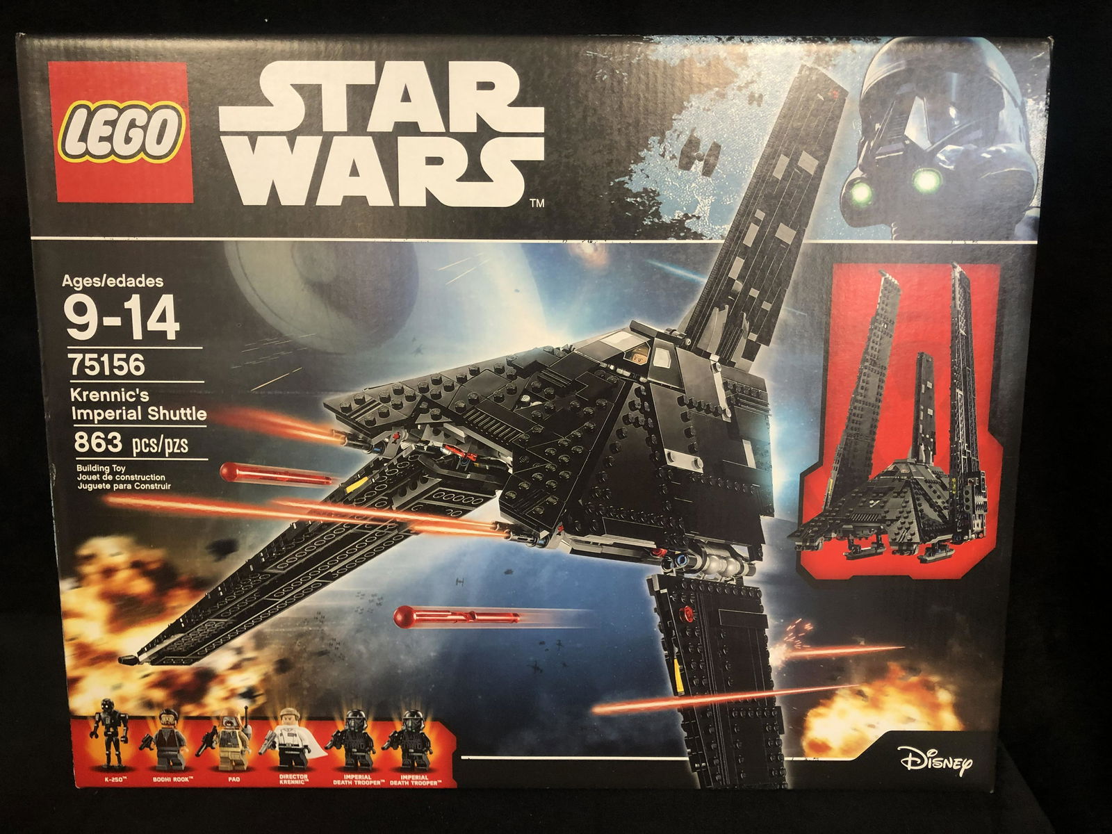 LEGO: STAR WARS "KRENNIC'S IMPERIAL SHUTTLE" BUILDING T (1 of 1)