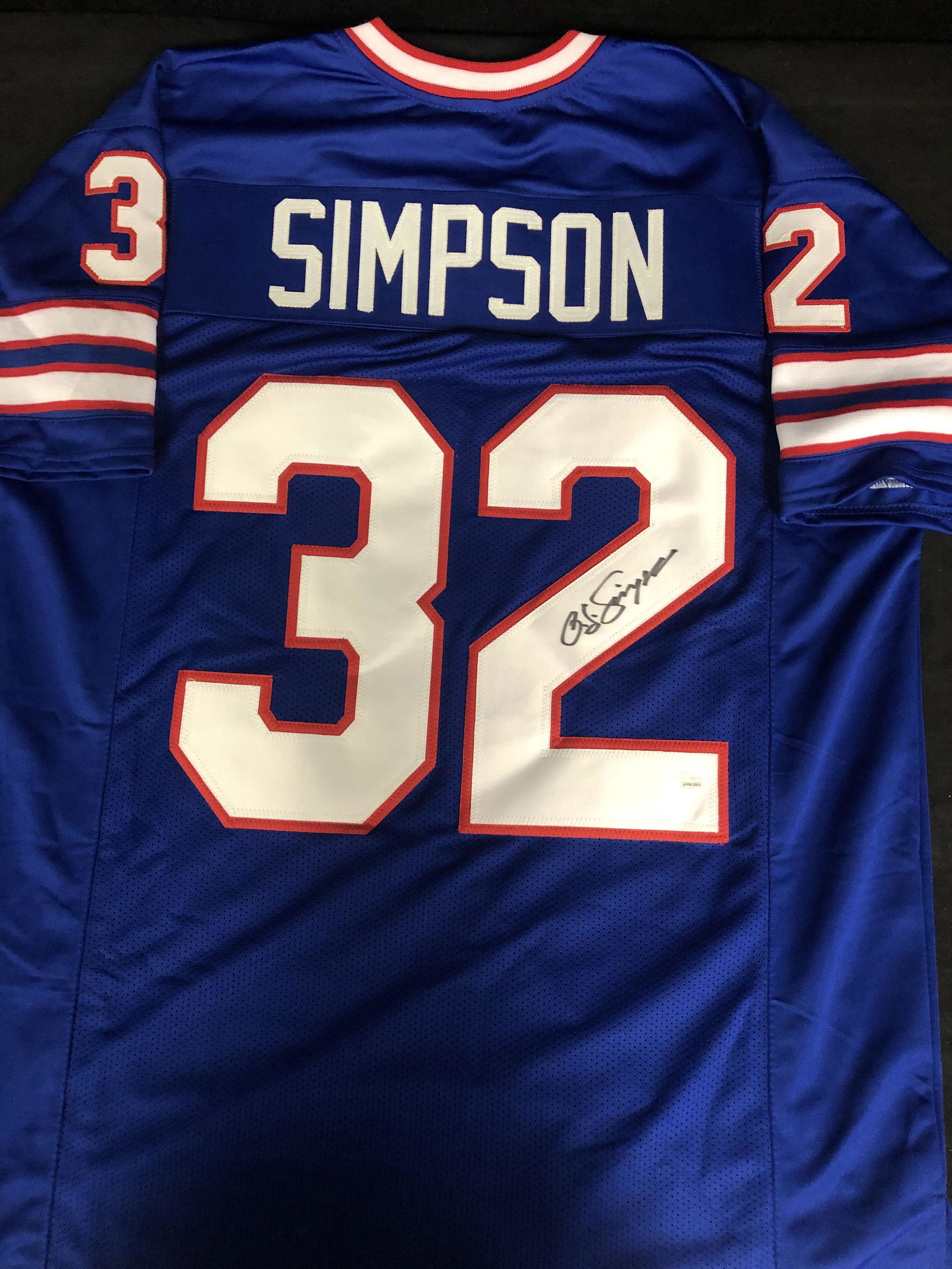 O.J SIMPSON SIGNED JERSEY (JSA COA) (1 of 3)