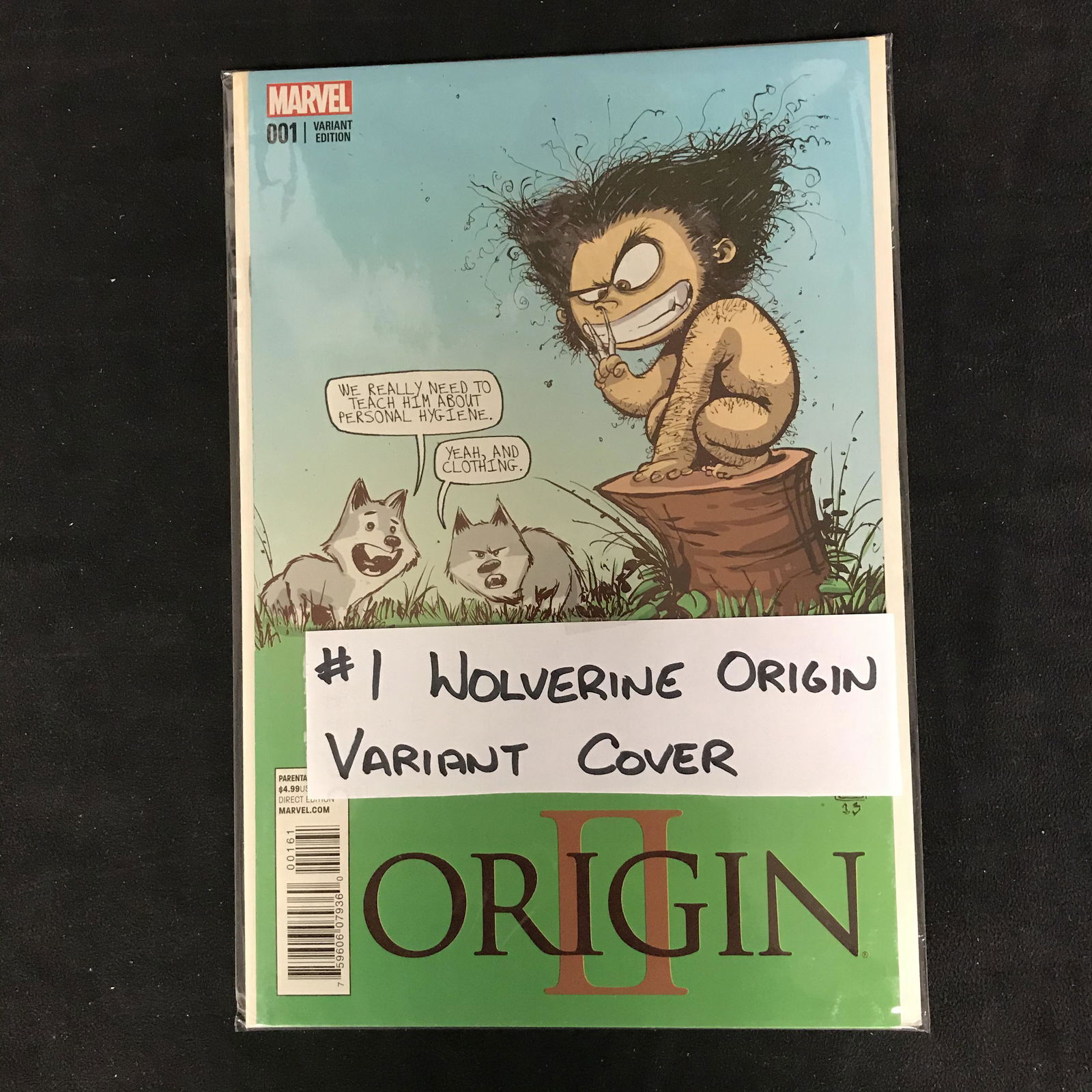 WOLVERINE ORIGIN #001 (MARVEL VARIANT) (1 of 1)