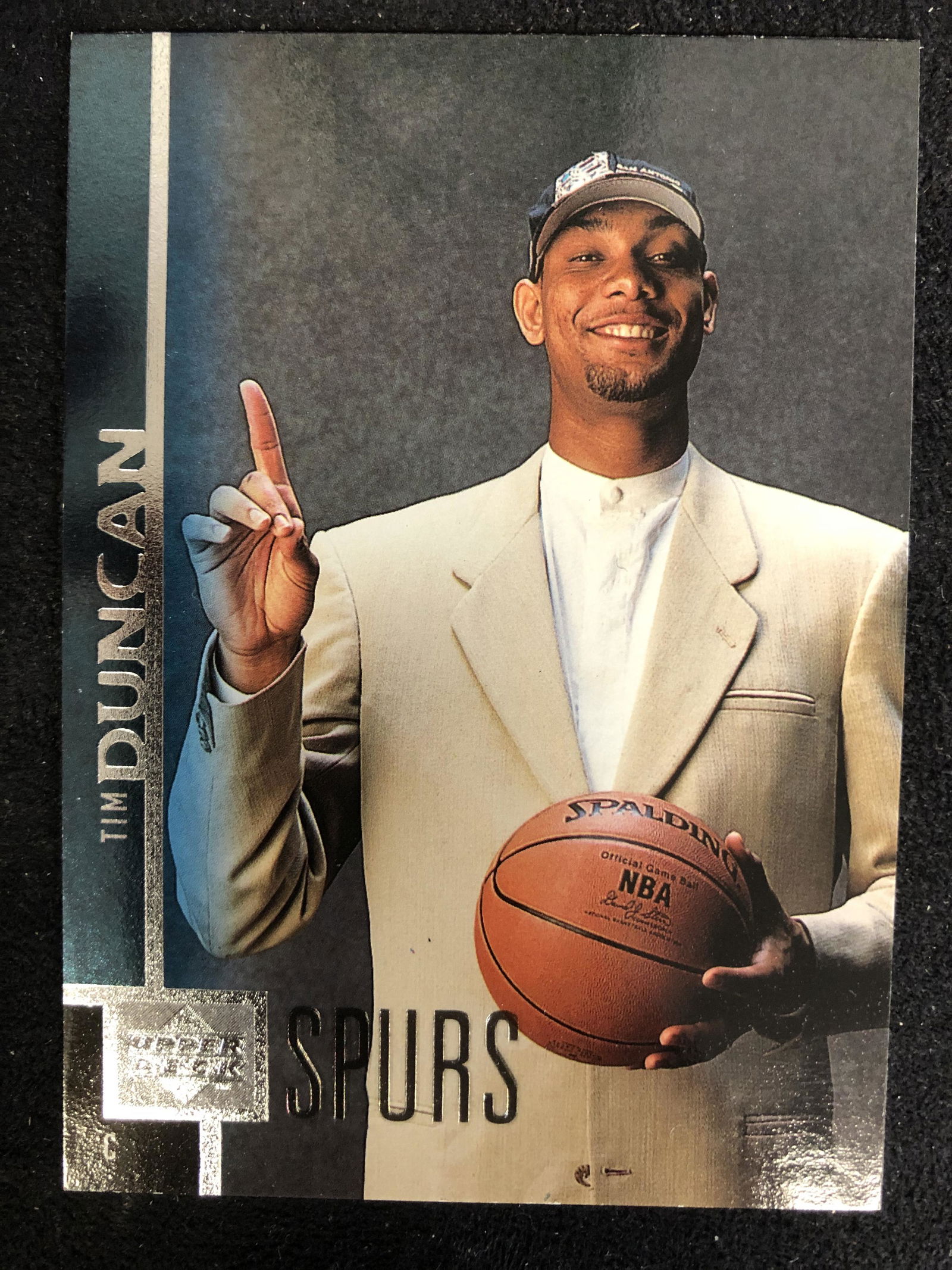 1997-1998 Upper Deck #114 Basketball Tim Duncan RC (1 of 1)