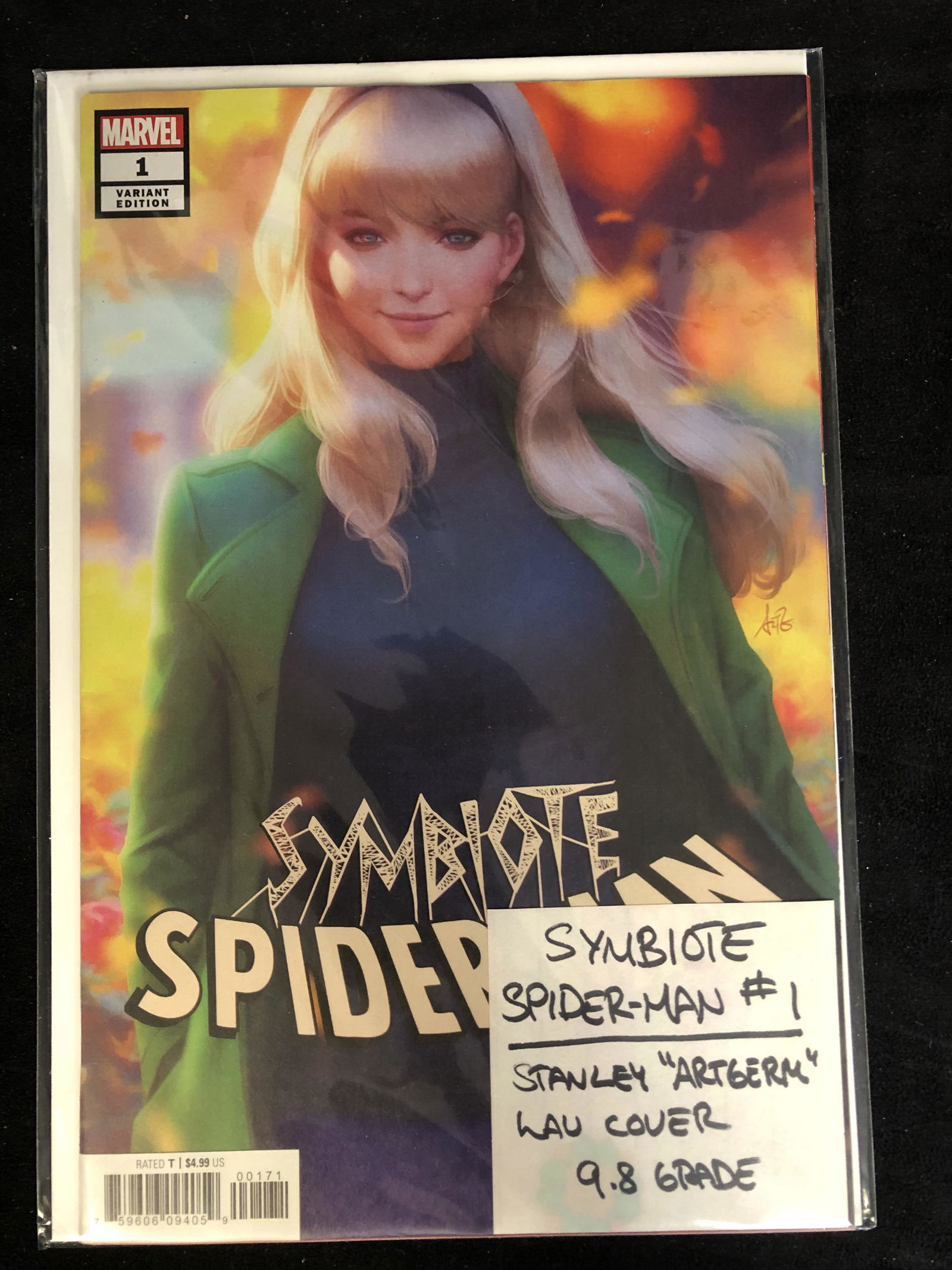 SYMBIOTE SPIDER-MAN #1 (MARVEL VARIANT) STANLEY ARTGERM (1 of 1)