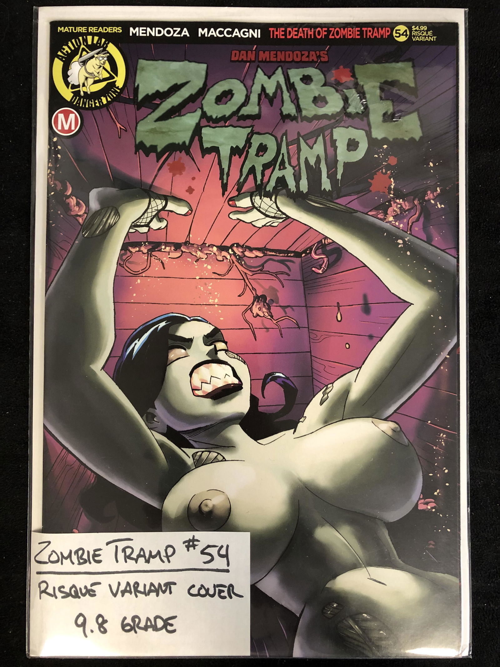 ZOMBIE TRAMP #54 (ACTION LAB/ DANGER ZONE) (1 of 1)