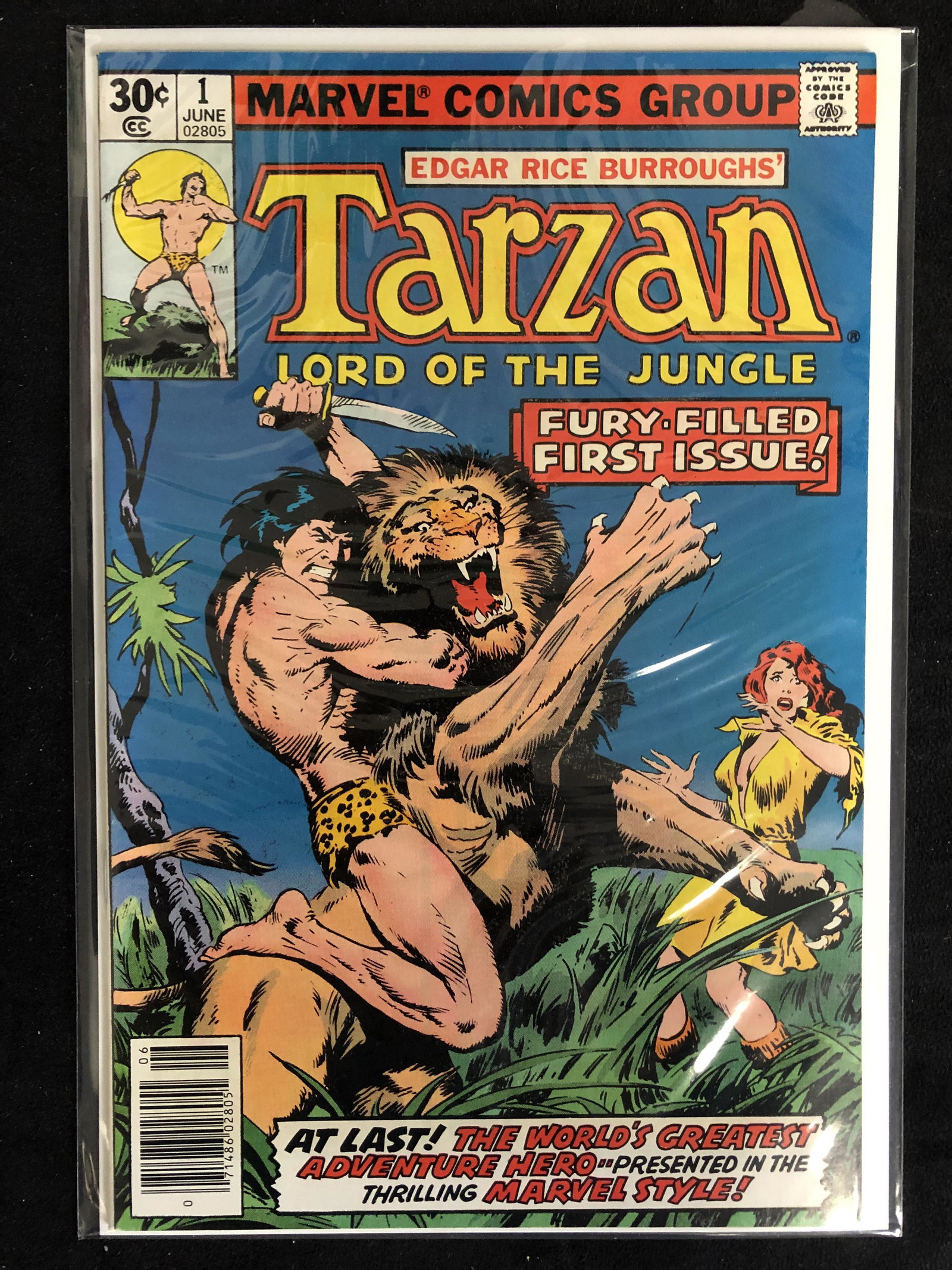 TARZAN Lord of the Jungle #1 (MARVEL COMICS): TARZAN Lord of the Jungle #1 (MARVEL COMICS)