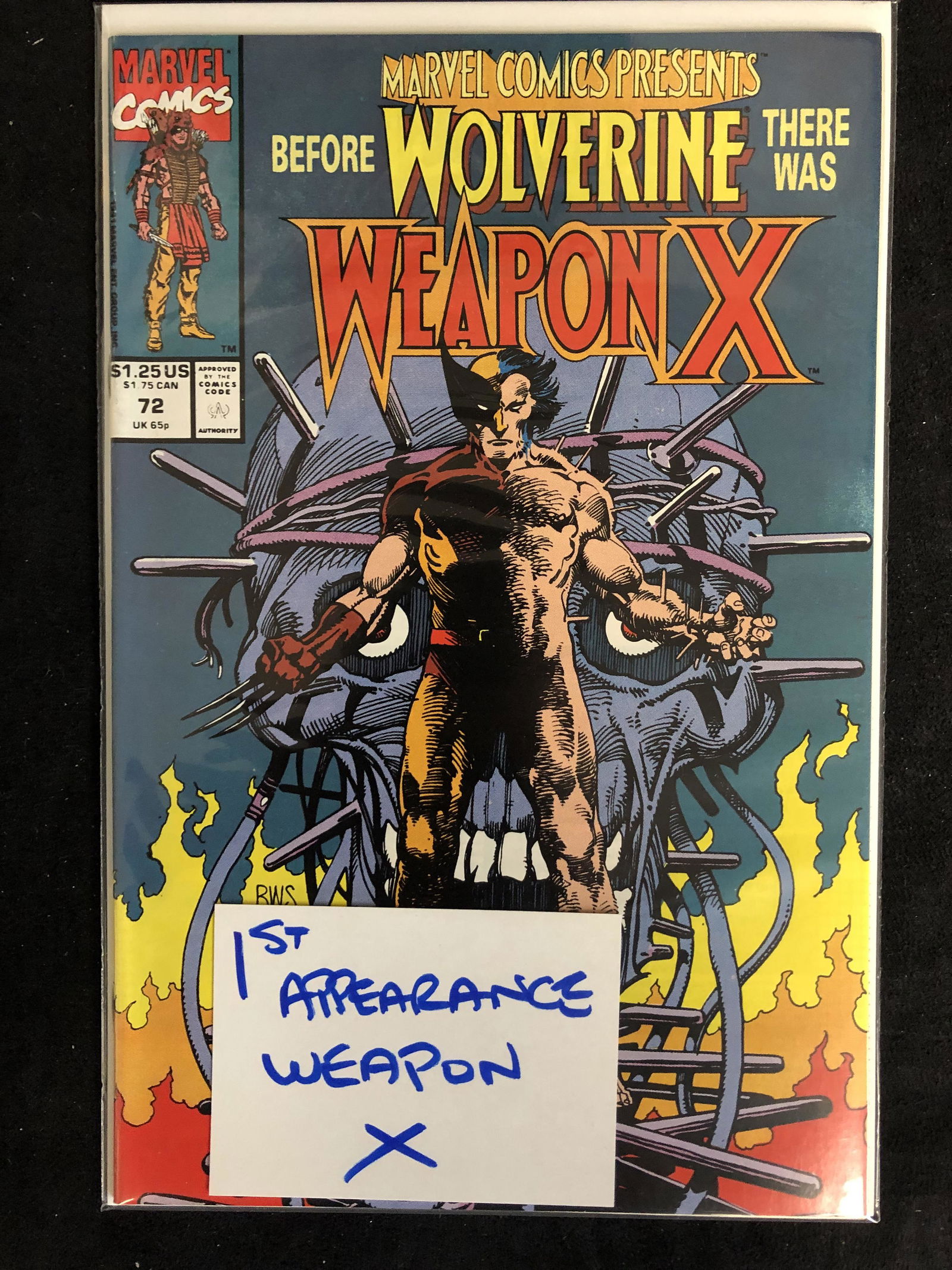 MARVEL COMICS PRESENTS #72 (MARVEL COMICS) (1 of 1)