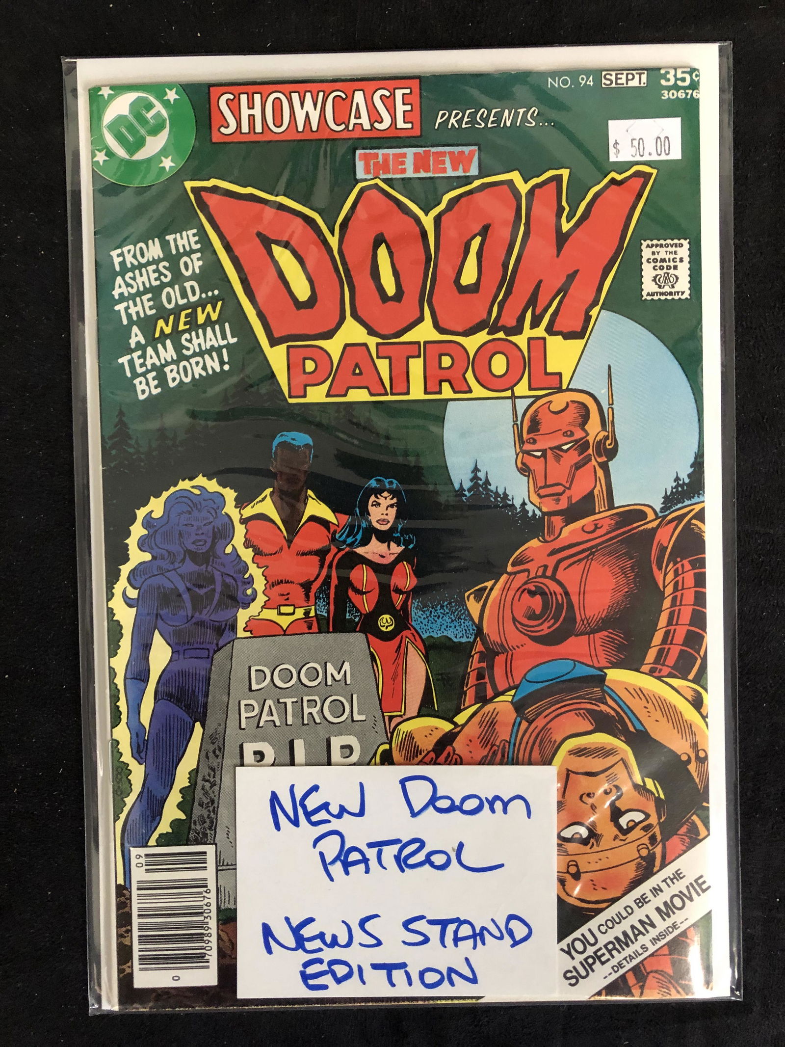 THE NEW DOOM PATROL #94 (DC COMICS) (1 of 1)