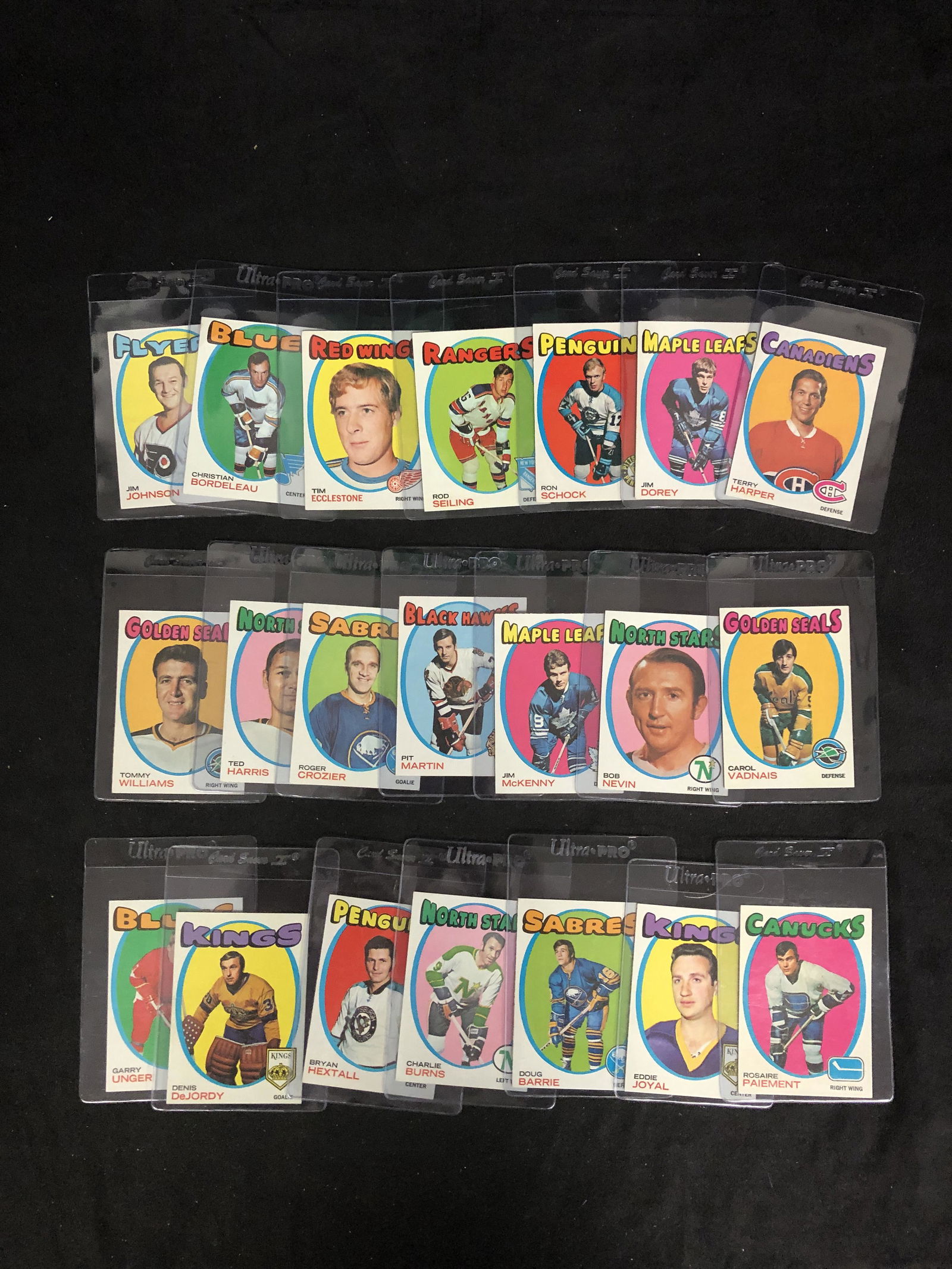 1971-72 TOPPS HOCKEY CARD LOT (21 CARDS) (1 of 2)