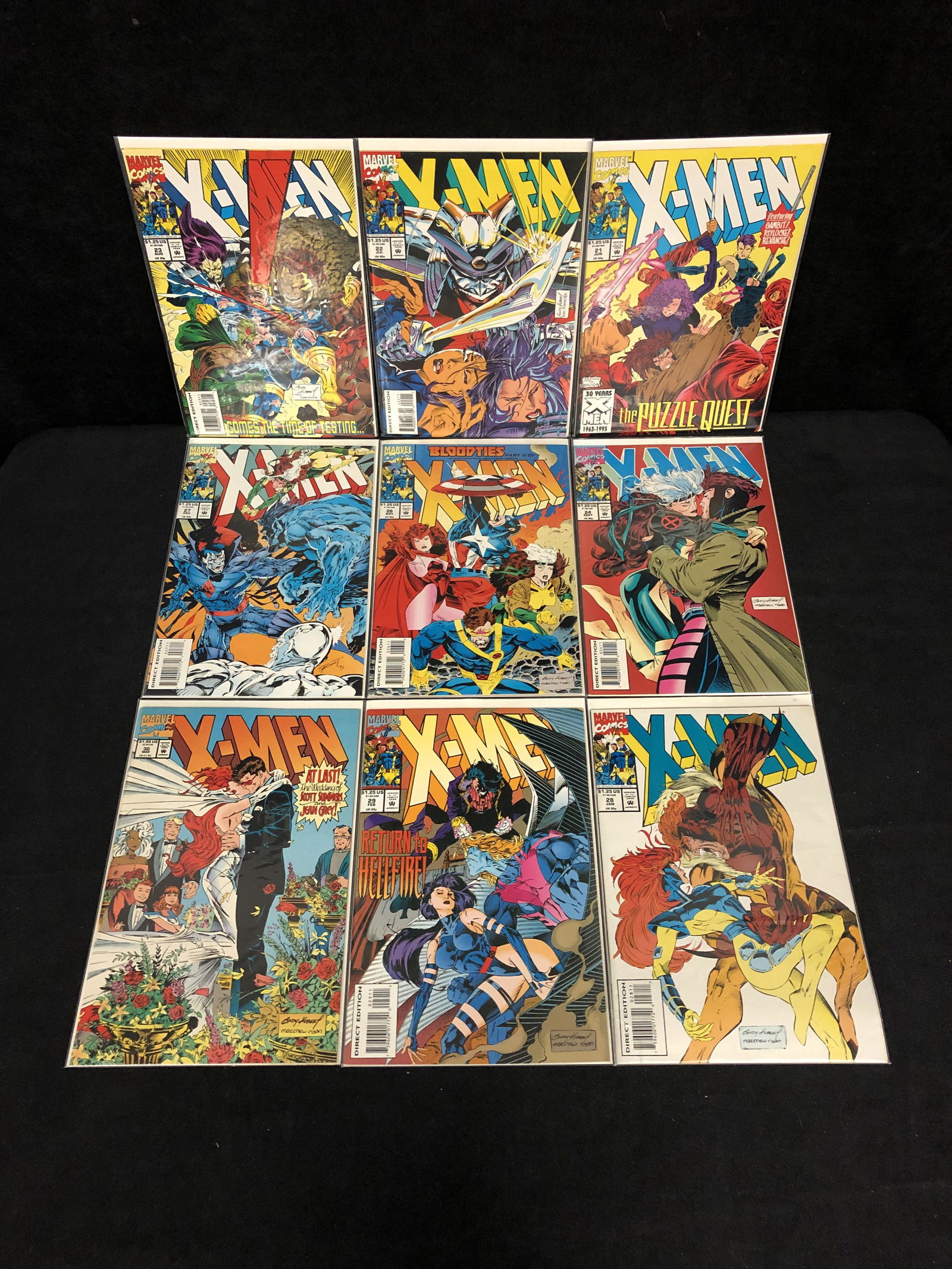 ASSORTED X-MEN COMIC BOOK LOT (MARVEL COMICS) (1 of 1)