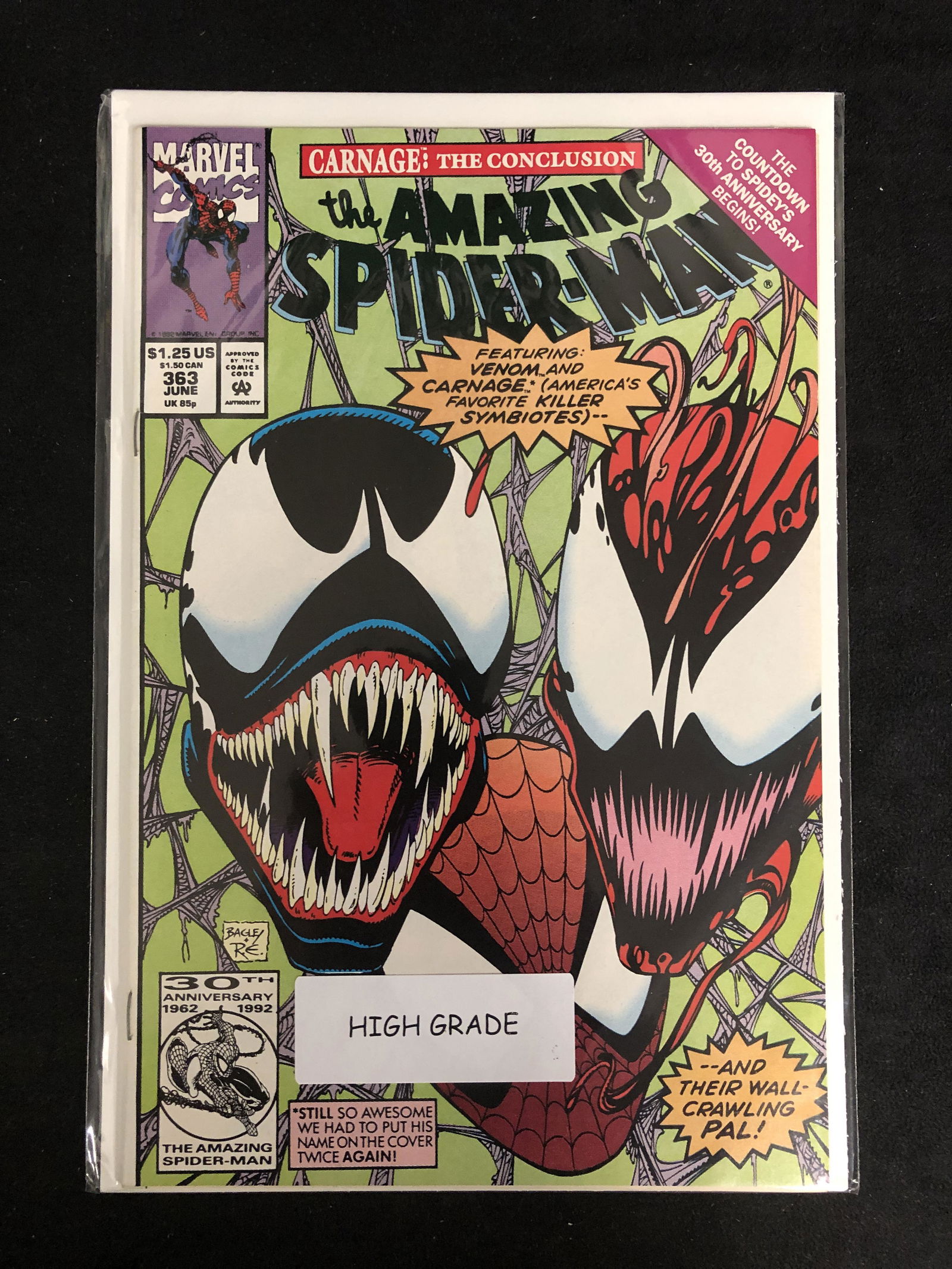 THE AMAZING SPIDER-MAN #363 (MARVEL COMICS) (1 of 1)