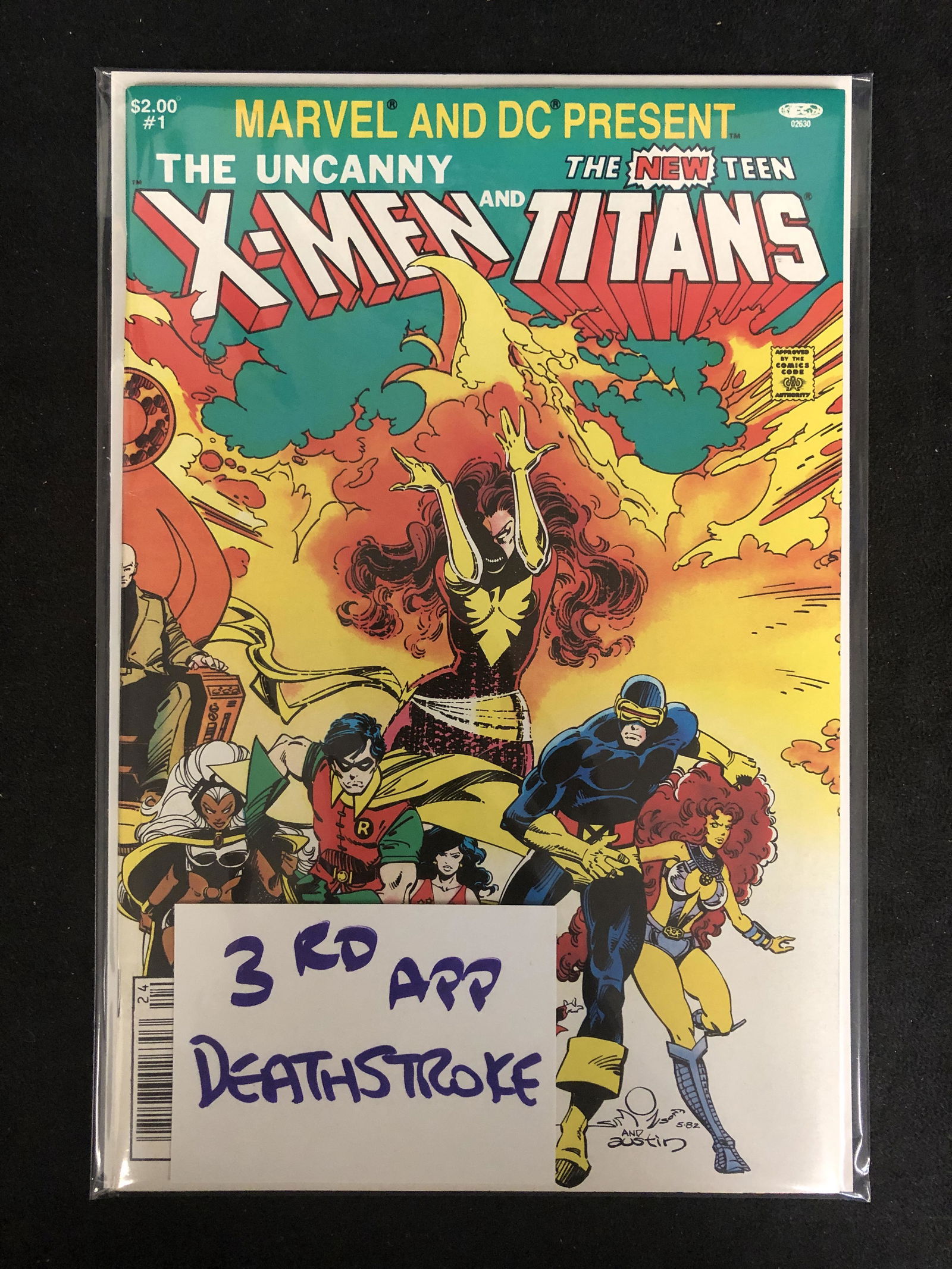 MARVEL and DC Present #1 THE UNCANNY X-MEN and THE NEW (1 of 1)