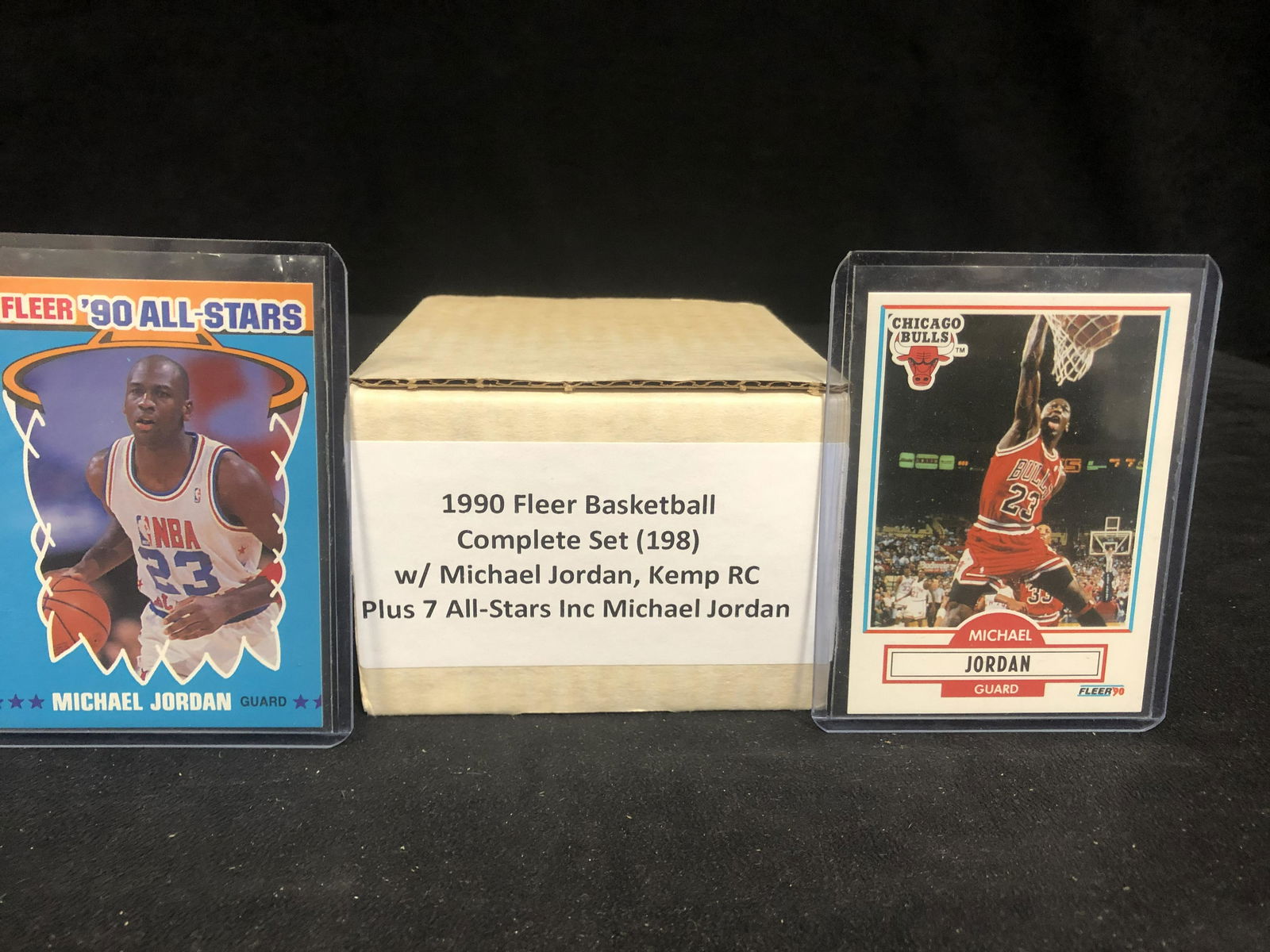 1990 FLEER BASKETBALL CARD SET (COMPLETE) (1 of 1)