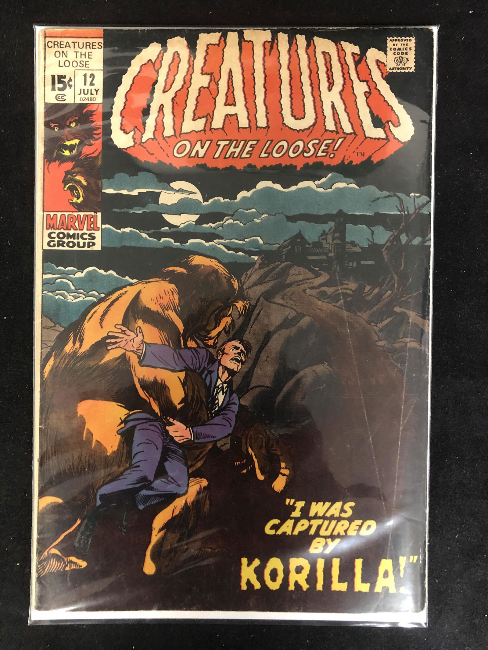 CREATURES ON THE LOOSE #12 (MARVEL COMICS) (1 of 1)