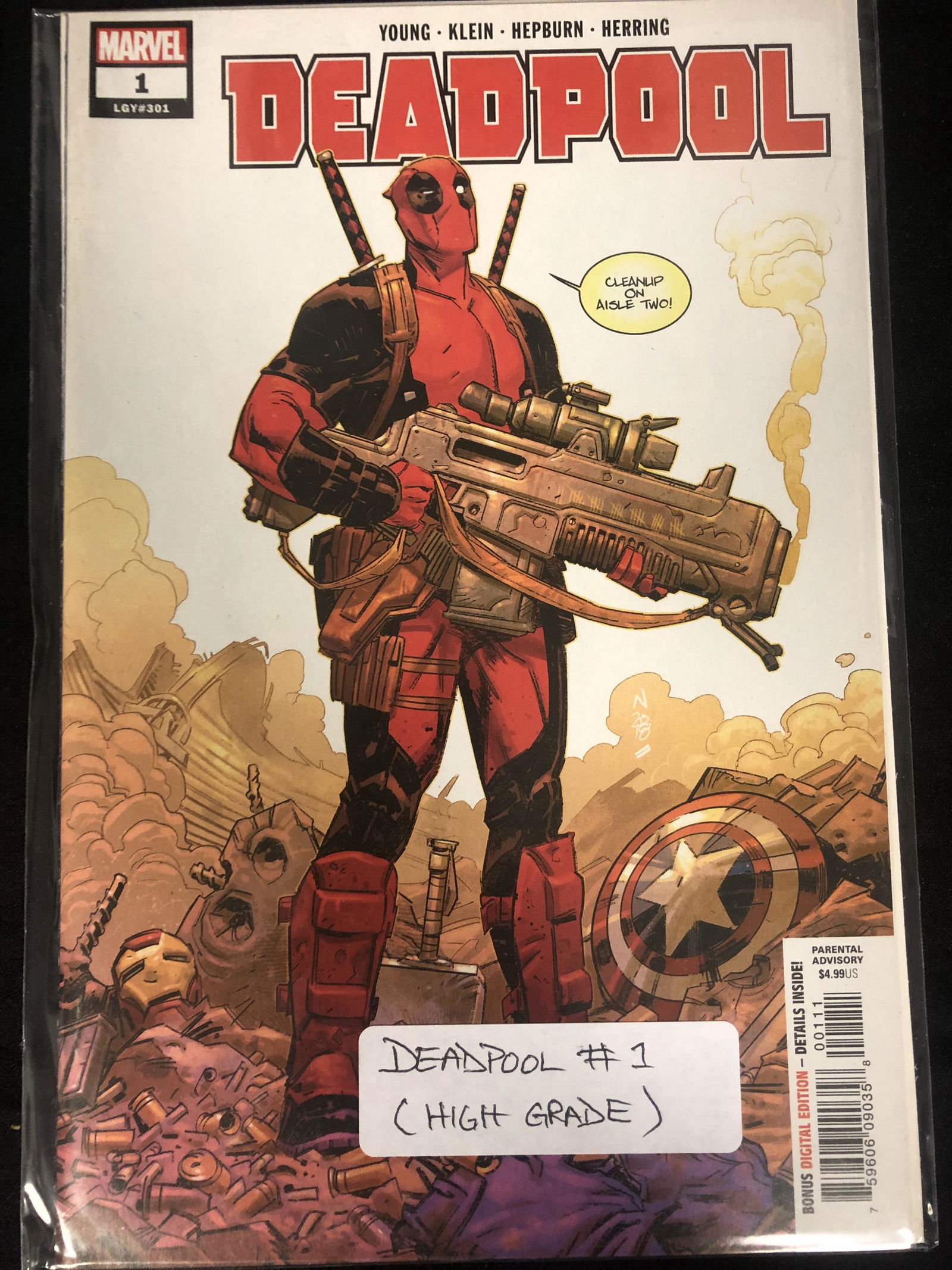 DEADPOOL #1 (MARVEL COMICS) (1 of 1)