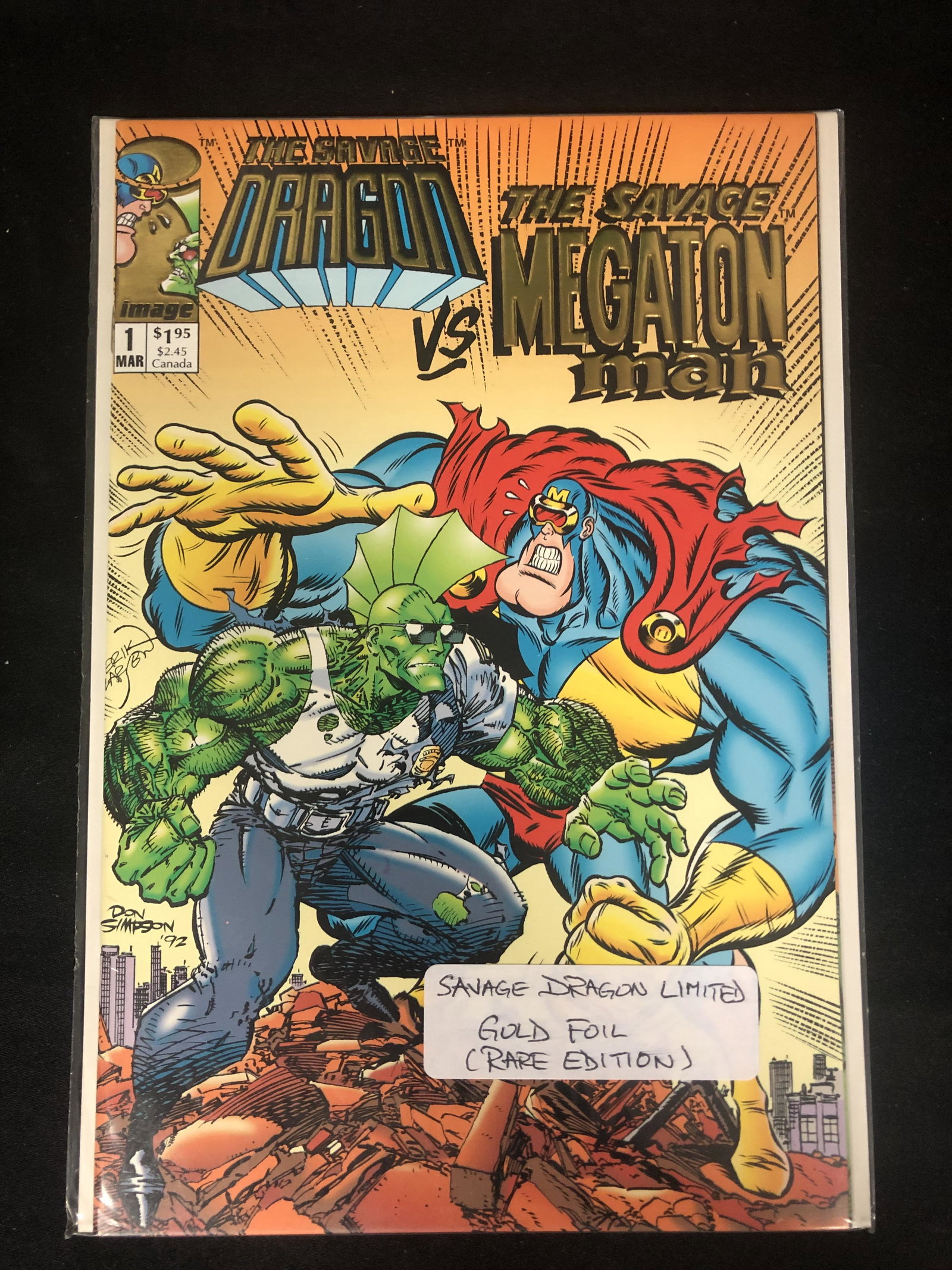 THE SAVAGE DRAGON vs. THE SAVAGE MEGATON MAN #1 (IMAGE (1 of 1)