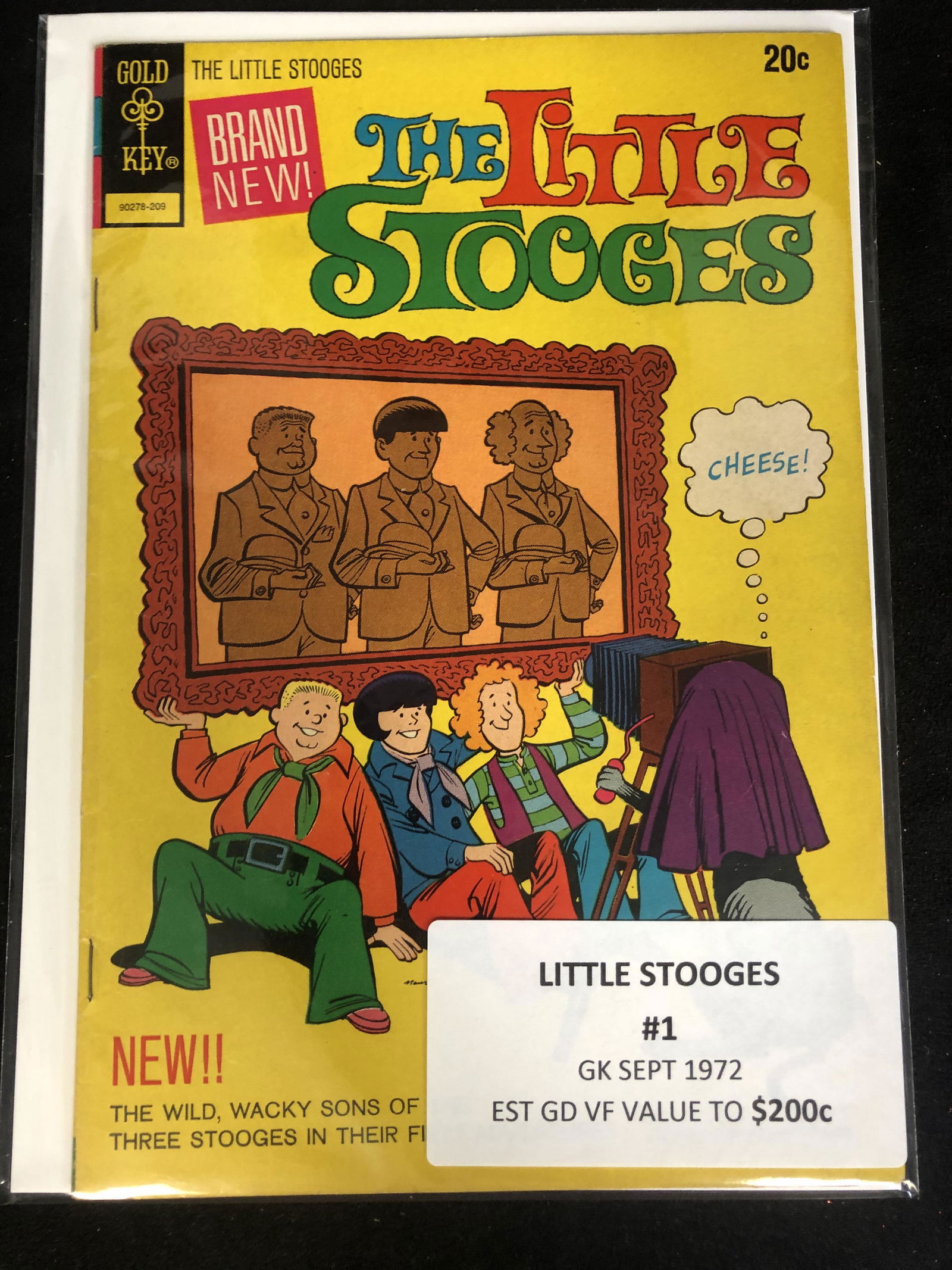 LITTLE STOOGES #1 (GOLD KEY COMICS) 1972 (1 of 1)