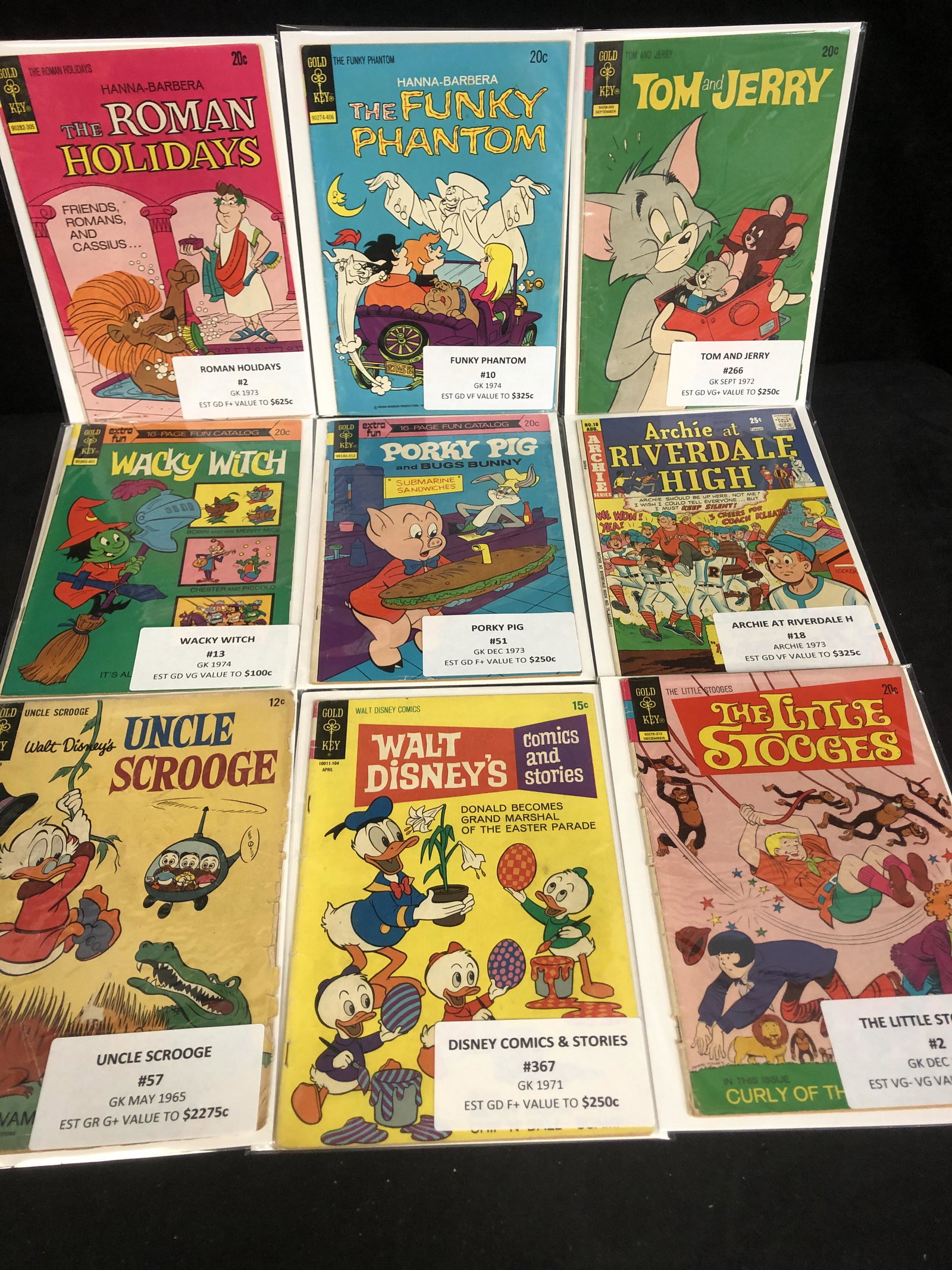 VINTAGE GOLD KEY COMICS BOOK LOT (1 of 1)