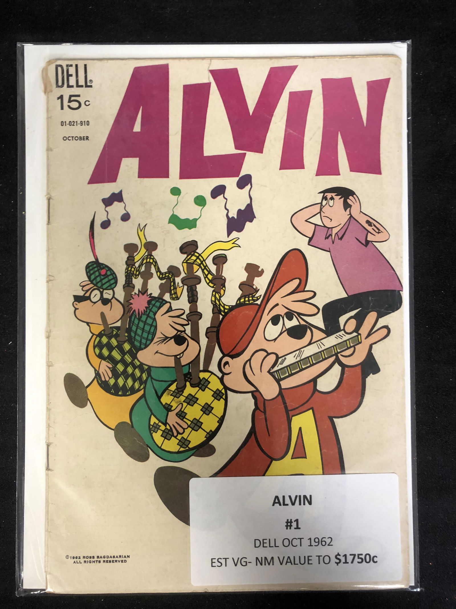 ALVIN #1 (DELL COMICS) 1962 (1 of 1)