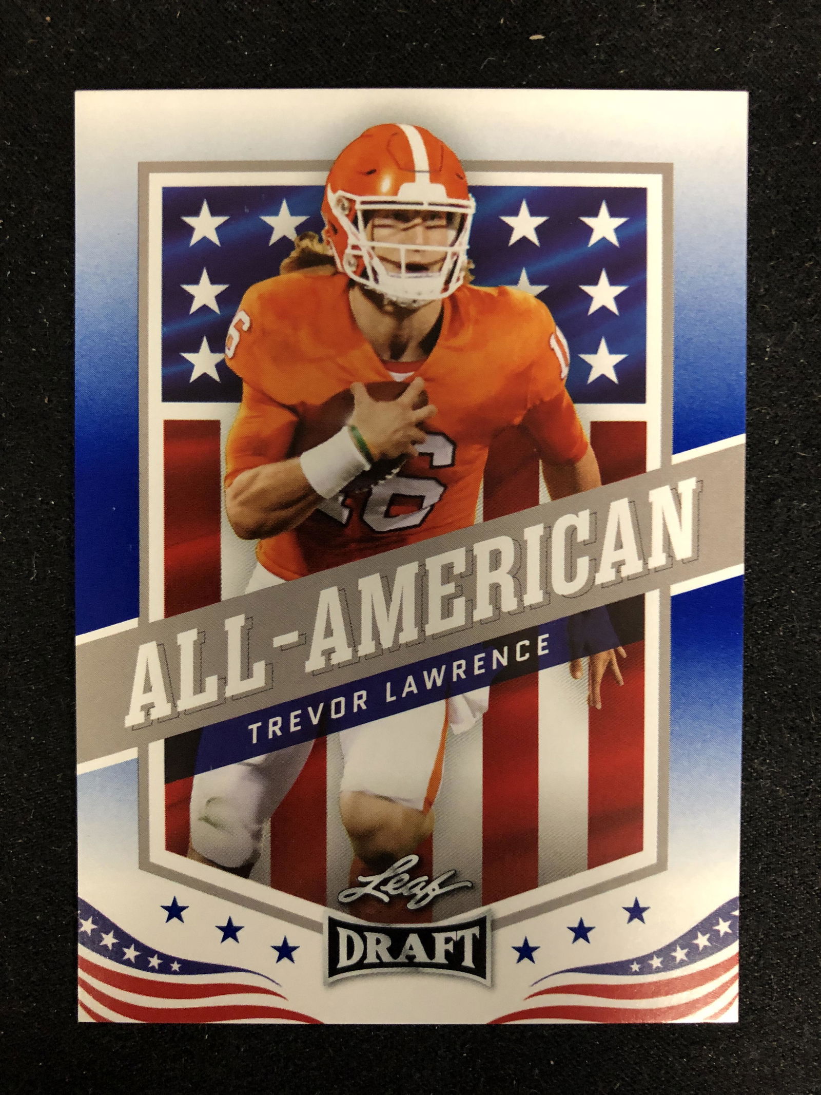 2021 Leaf Draft Trevor Lawrence ALL-AMERICAN #50 Rookie (1 of 2)