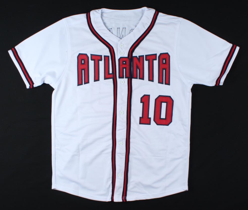 CHIPPER JONES SIGNED BRAVES PRO STYLE JERSEY (BECKETT (1 of 3)