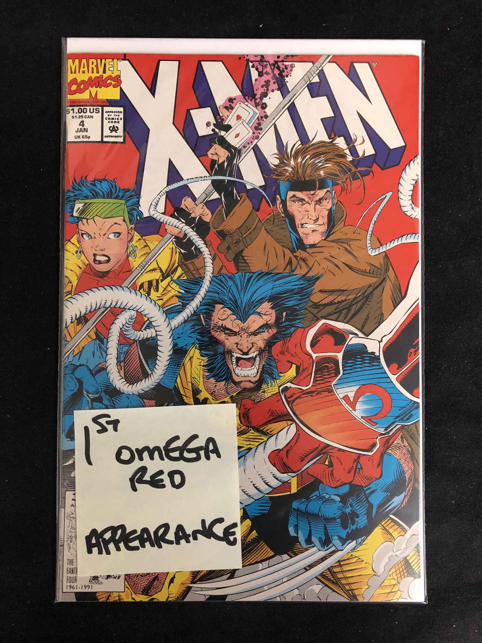 X-MEN #4 (MARVEL COMICS) 1st Omega Red (1 of 1)