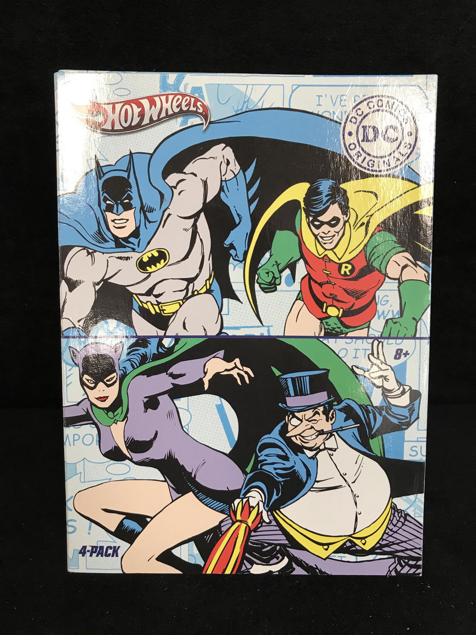 HOT WHEELS DC COMICS REAL RIDERZ DINKY TOYS (1 of 2)