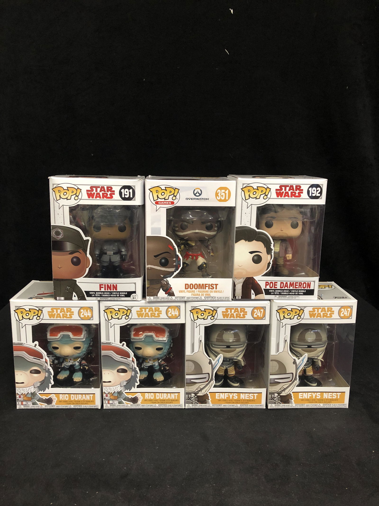 FUNKO POP! VINYL FIGURES LOT (STAR WARS) (1 of 1)