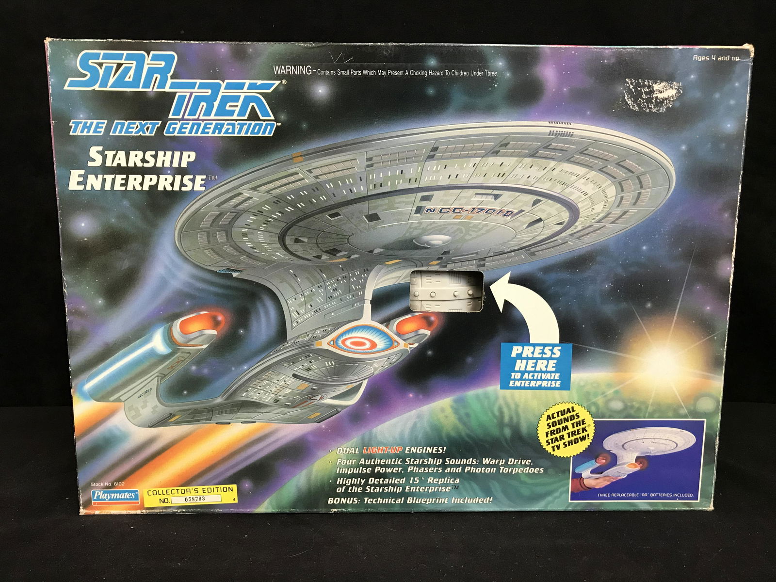 STAR TREK THE NEXT GENERATION  STARSHIP ENTERPRISE (1 of 2)
