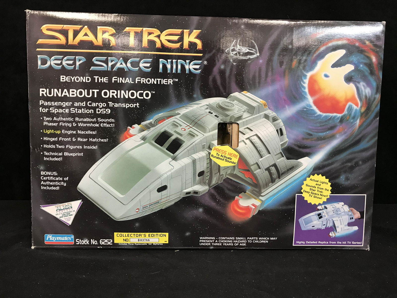 STAR TREK DEEP SPACE NINE RUNABOUT ORINOCO: STAR TREK DEEP SPACE NINE RUNABOUT ORINOCO