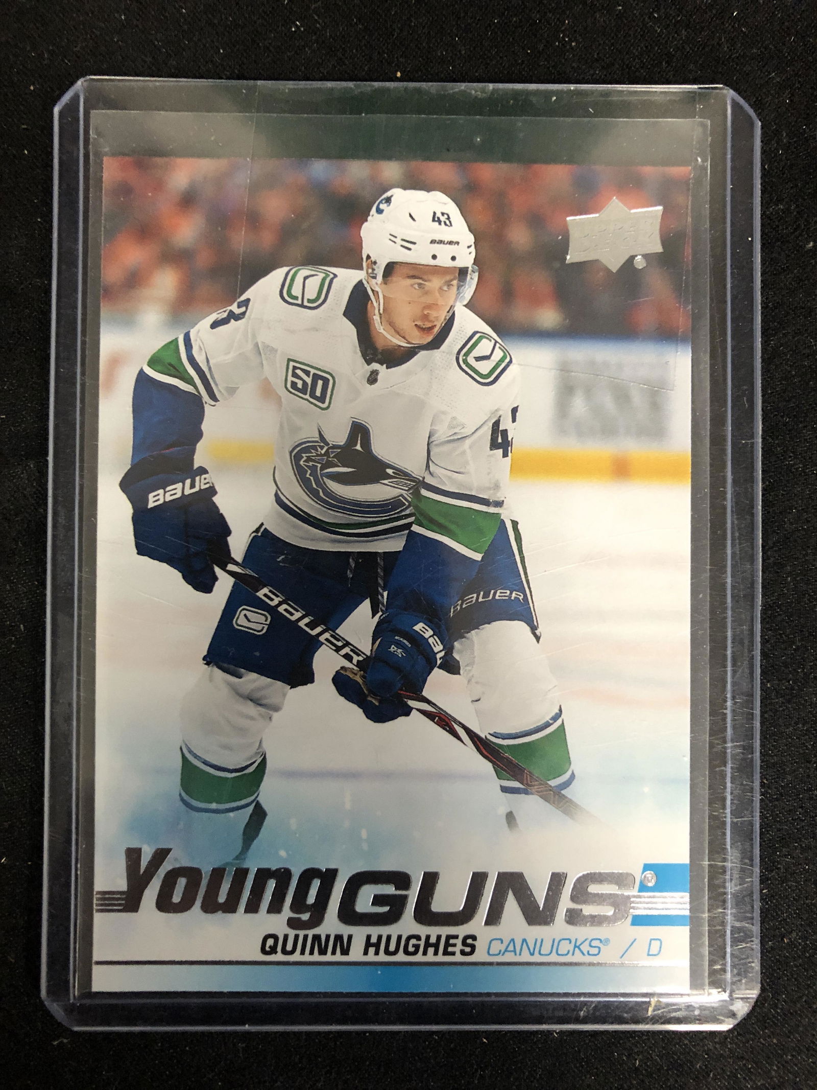 2019-20 Quinn Hughes Upper Deck Young Guns #249 RC (1 of 2)