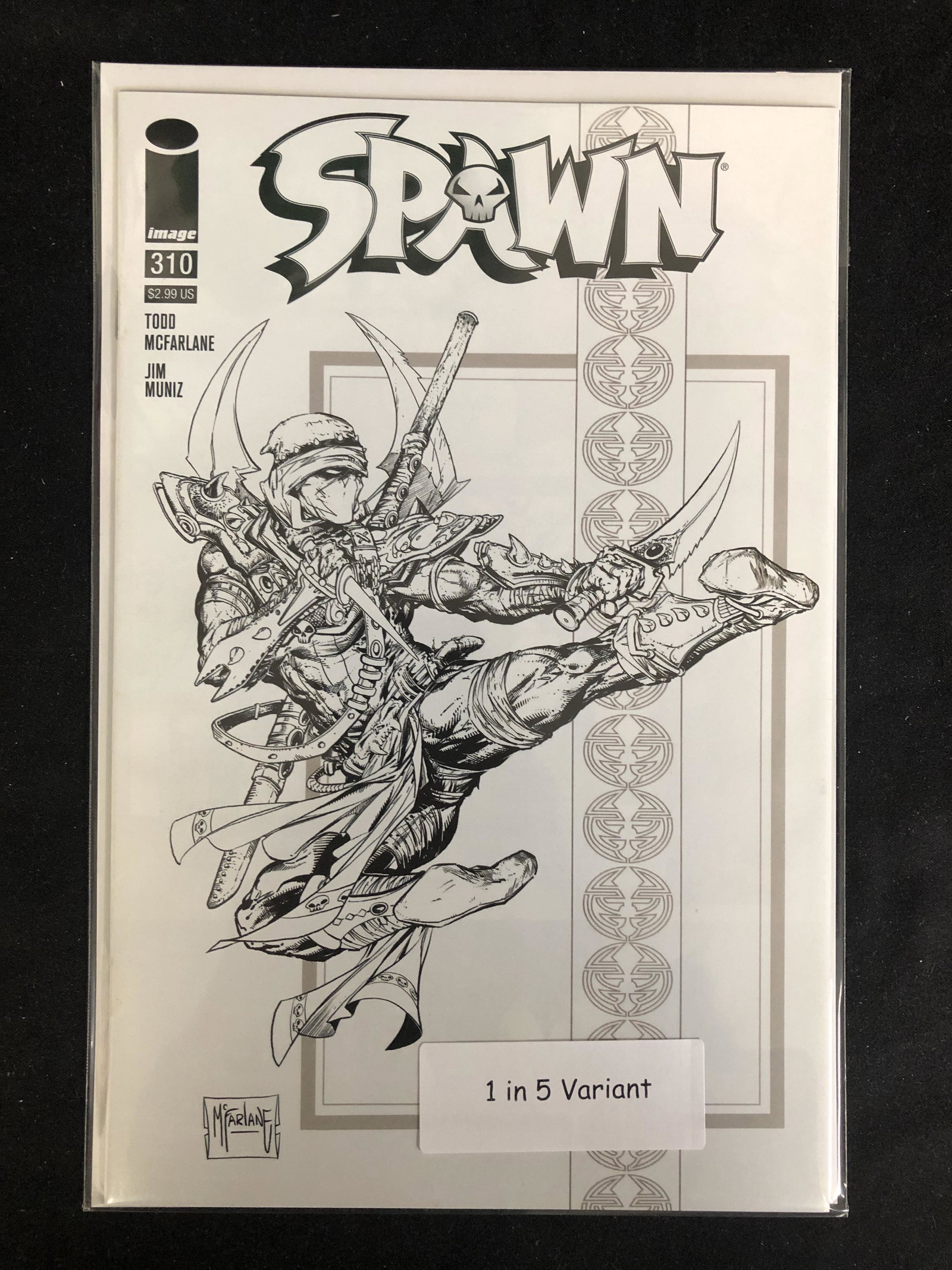 SPAWN #310 (IMAGE COMICS) 1 in 5 Variant (1 of 1)