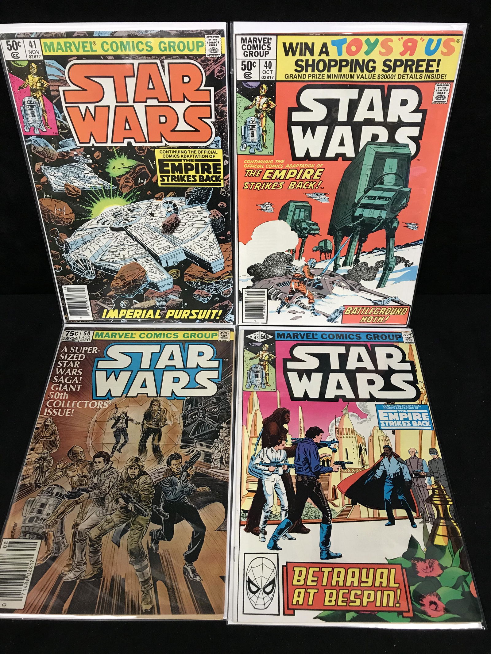STAR WARS COMIC BOOK LOT (MARVEL COMICS) (1 of 1)