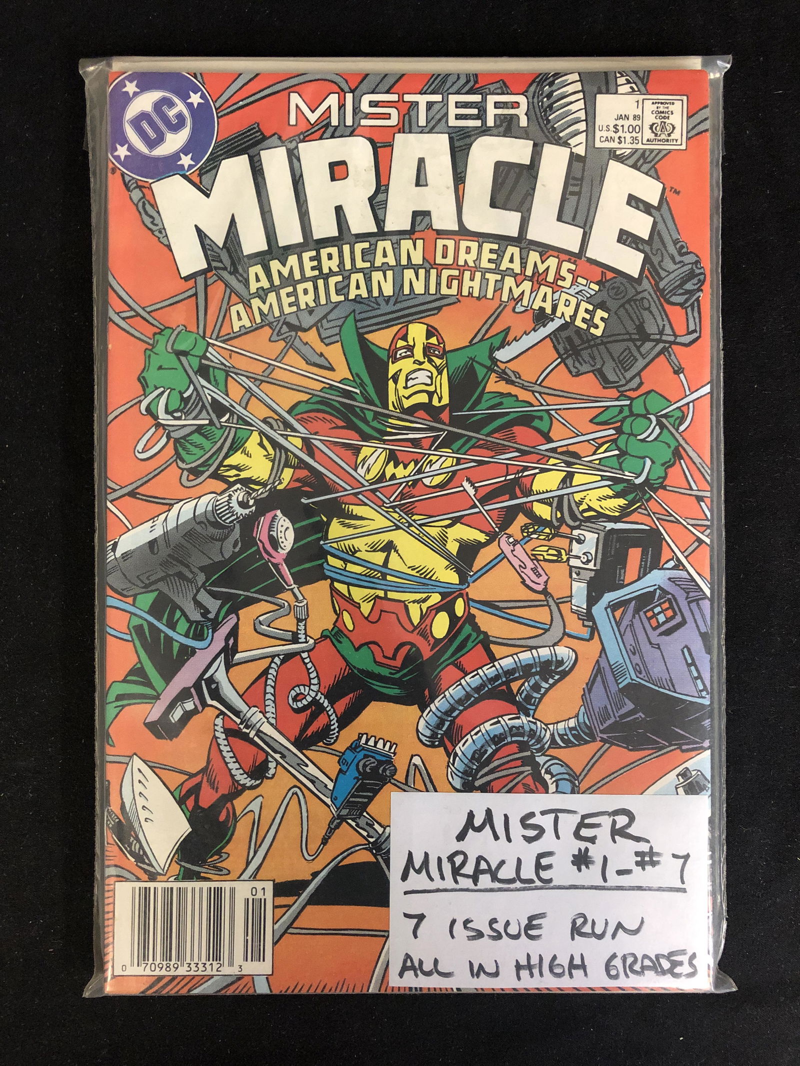 MISTER MIRACLE #1-7 (DC COMICS) (1 of 1)