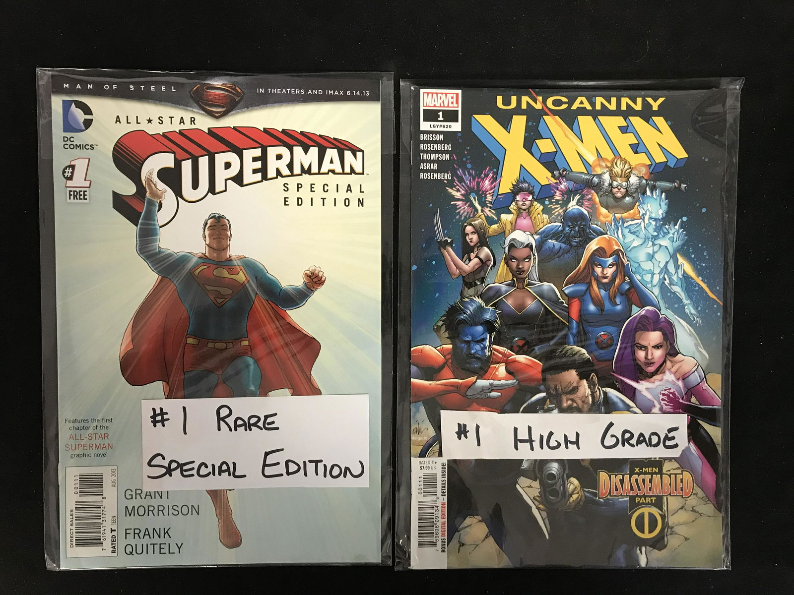 ALL-STAR SUPERMAN #1 (DC)/ UNCANNY X-MEN #1 (MARVEL): ALL-STAR SUPERMAN #1 (DC)/ UNCANNY X-MEN #1 (MARVEL)