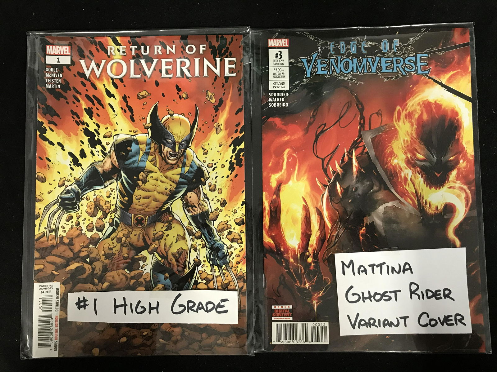 RETURN OF WOLVERINE #1/ EDGE OF VENOMVERSE #3 (MARVEL (1 of 1)