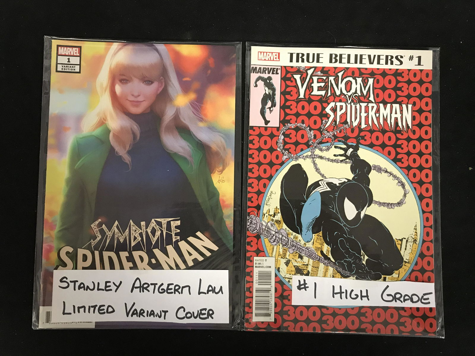 SYMBIOTE SPIDER-MAN#1 & VENOM vs. SPIDER-MAN #1: SYMBIOTE SPIDER-MAN#1 & VENOM vs. SPIDER-MAN #1 (MARVEL)