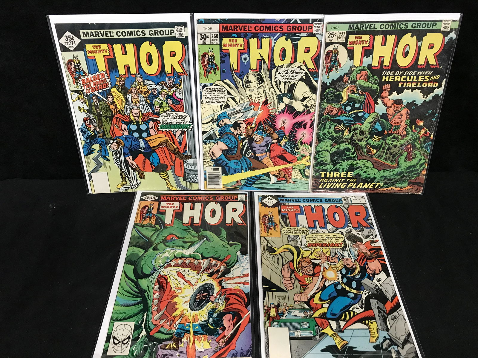 THE MIGHTY THOR COMIC BOOK LOT (MARVEL COMICS) (1 of 1)