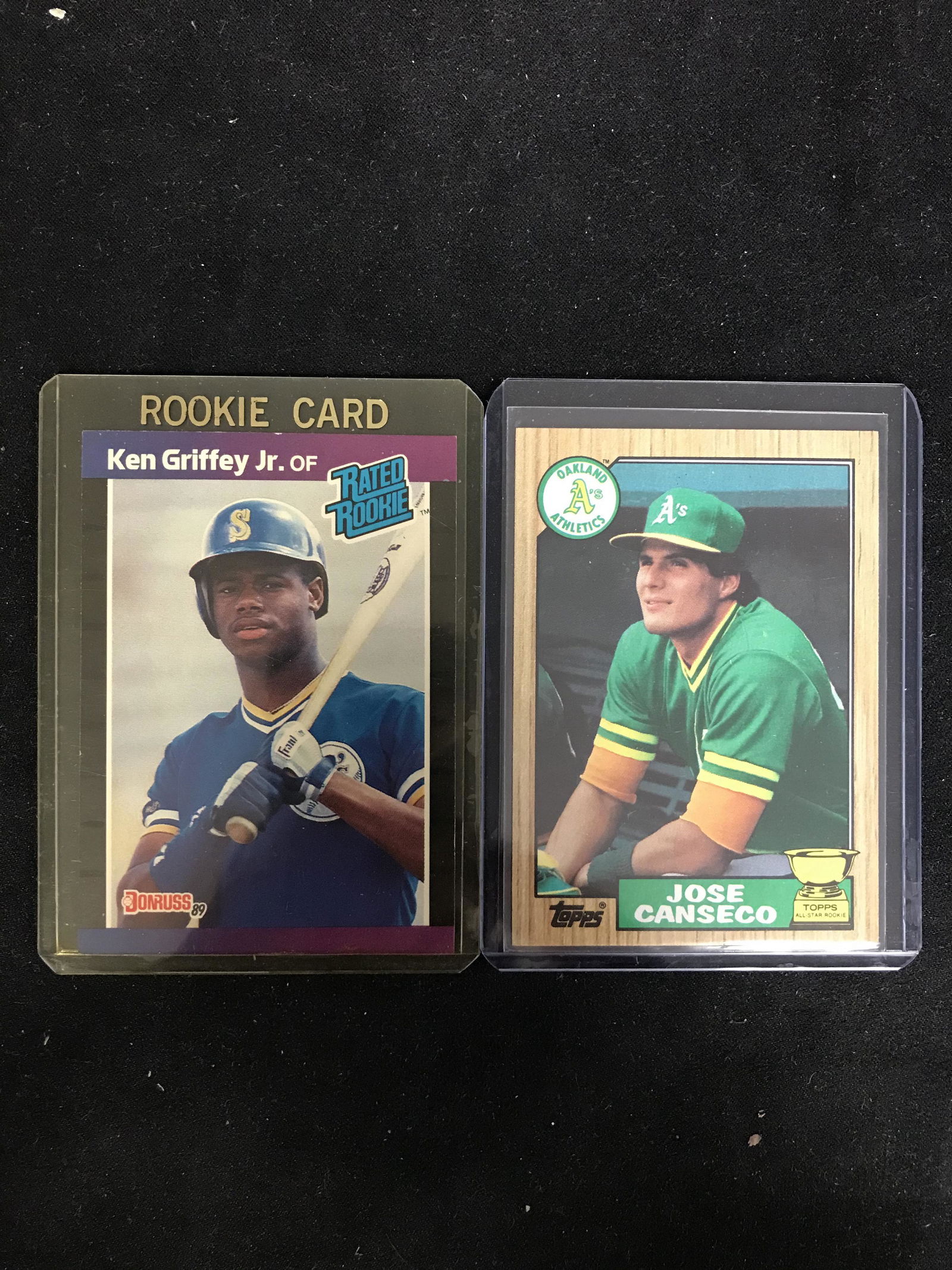 BASEBALL ROOKIE CARD LOT (GRIFFEY JR./ CANSECO) (1 of 1)