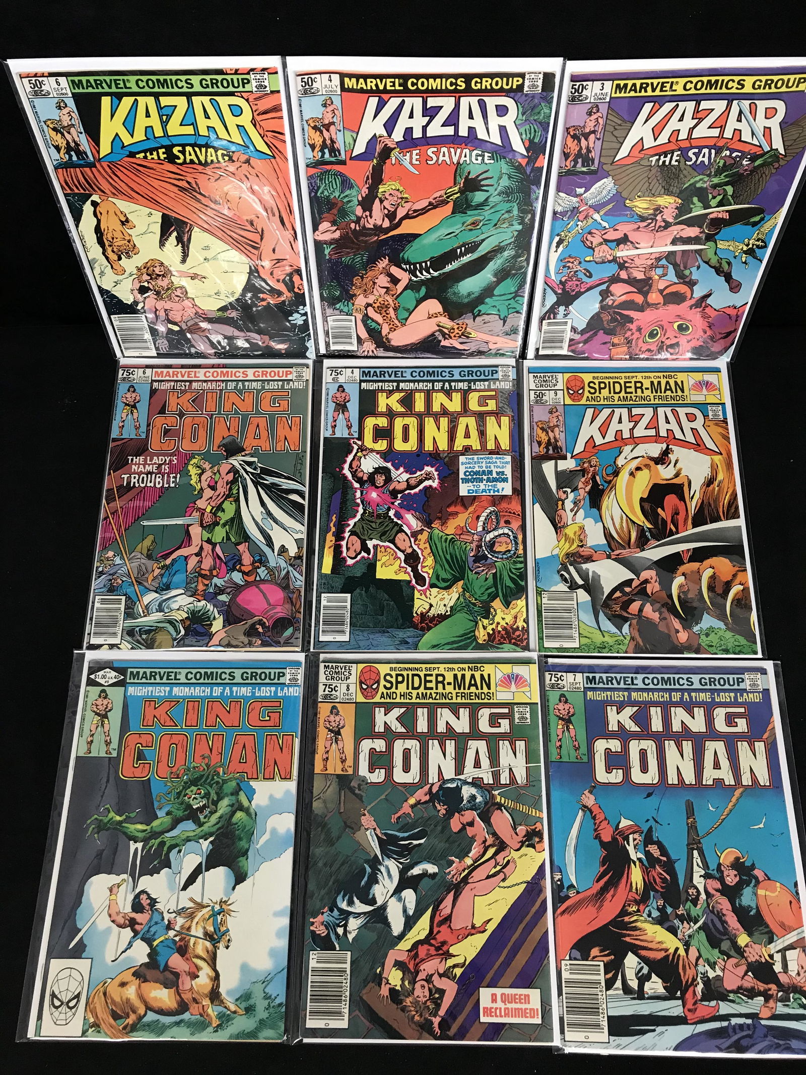 KAZAR COMIC BOOK LOT (MARVEL COMICS) (1 of 1)
