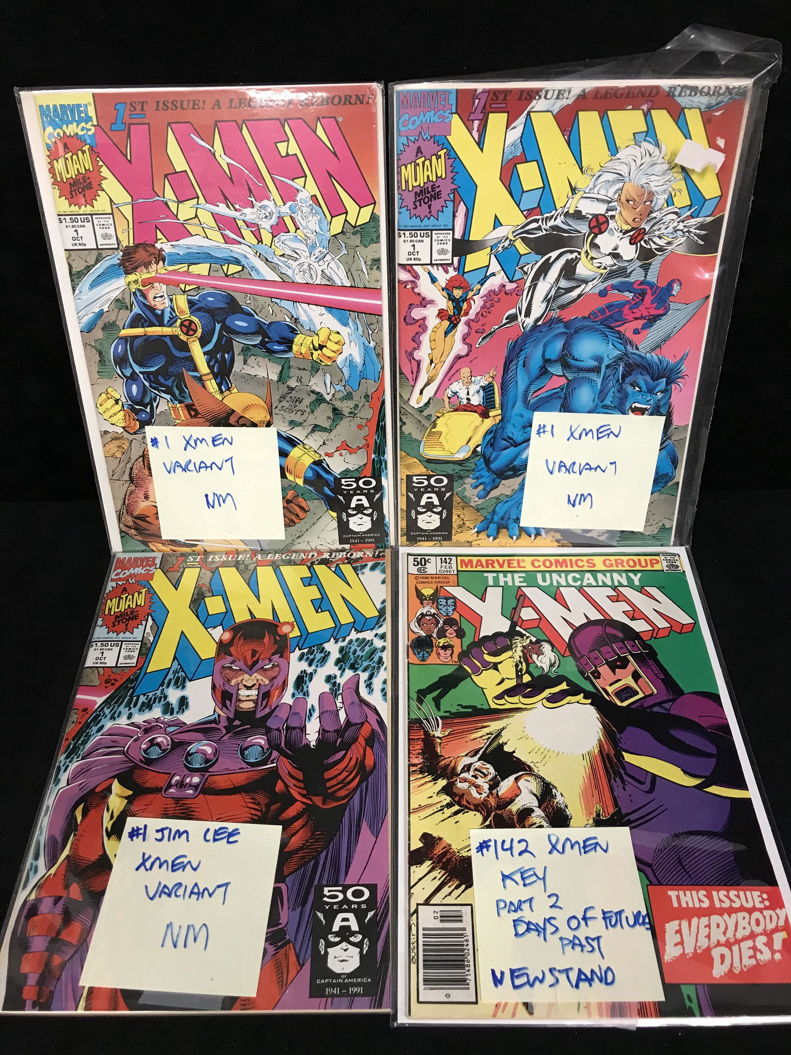 X-MEN COMIC BOOK LOT (MARVEL VARIANTS) (1 of 1)
