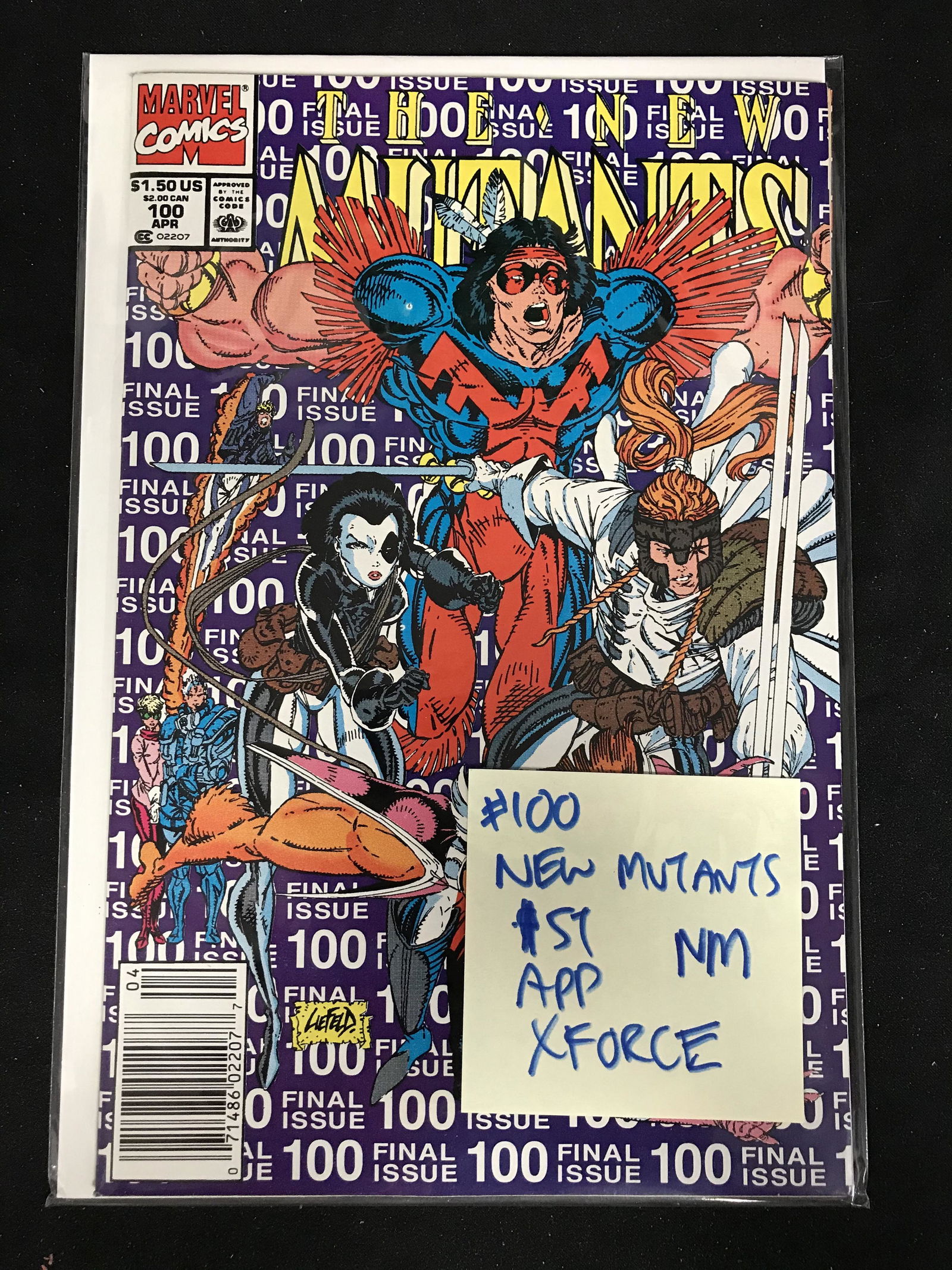 THE NEW MUTANTS #100 (MARVEL COMICS) (1 of 1)