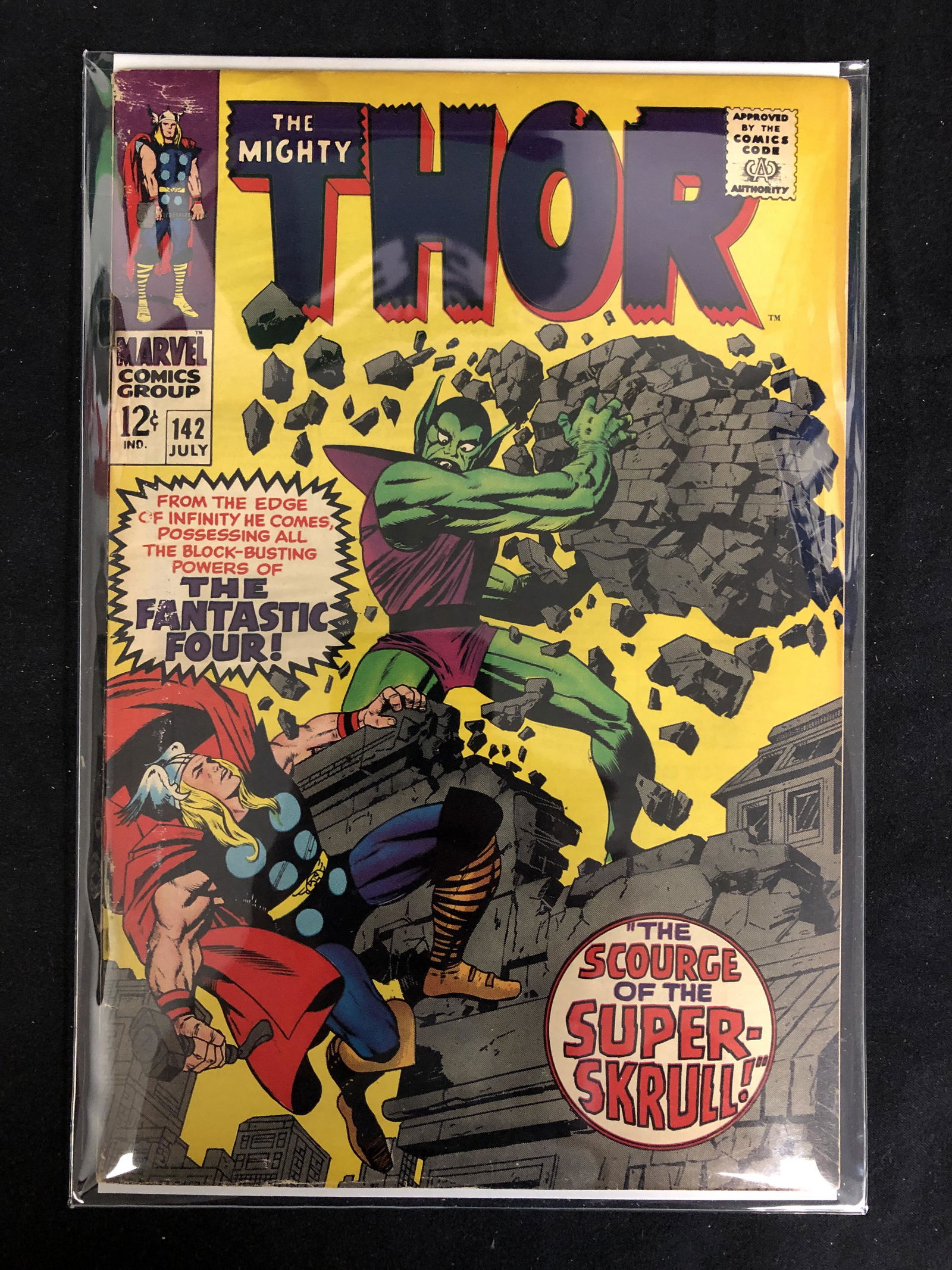 THE MIGHTY THOR #142 (MARVEL COMICS) (1 of 1)