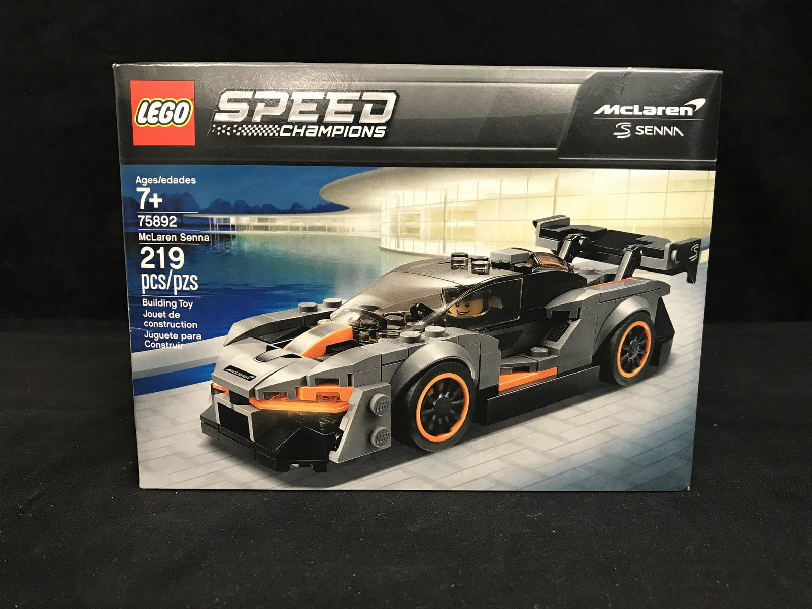 LEGO: SPEED CHAMPIONS "McLAREN SENNA" BUILDING TOY: LEGO: SPEED CHAMPIONS "McLAREN SENNA" BUILDING TOY