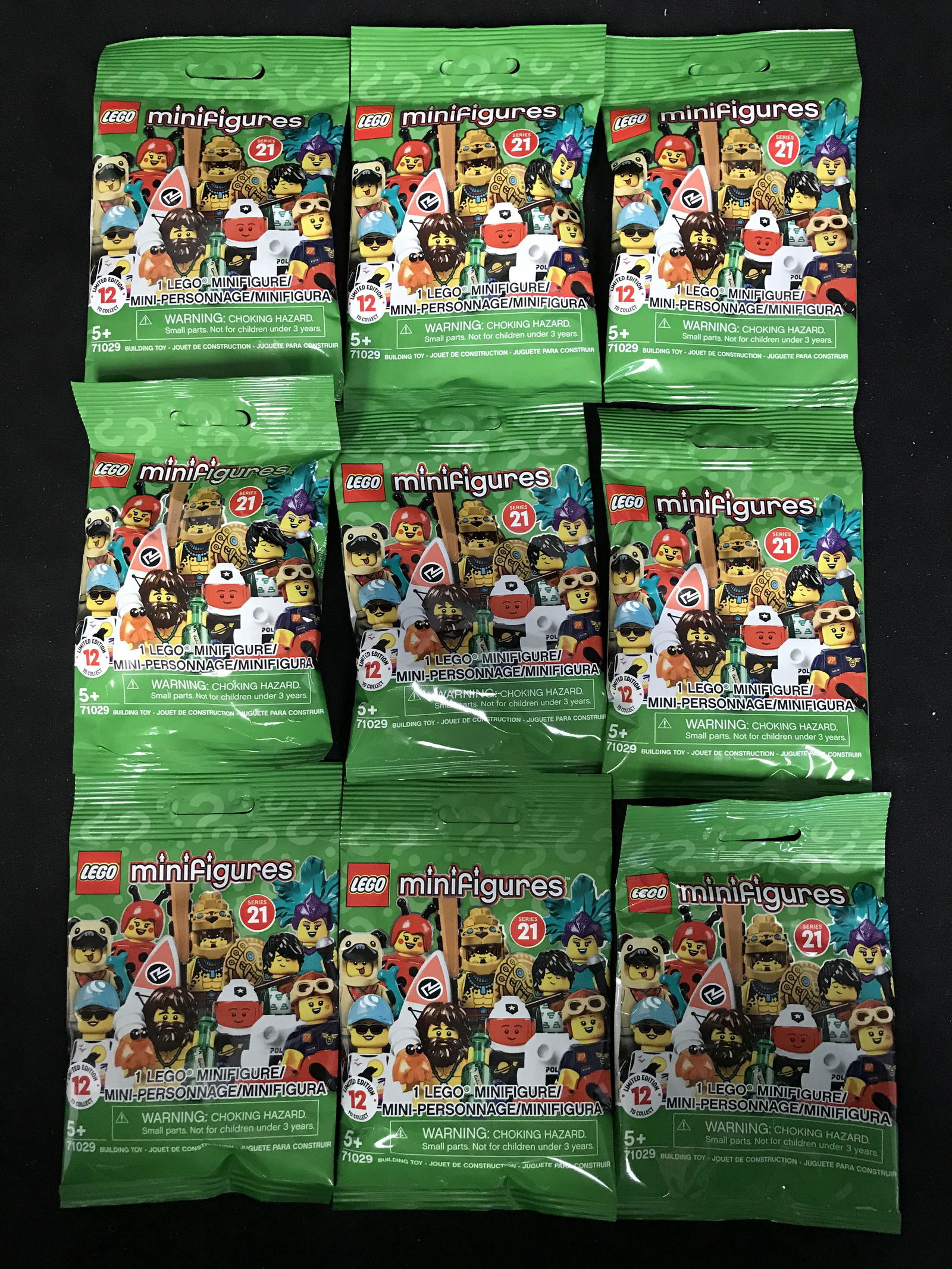 LEGO MINIFIGURES LOT (71029) x9: LEGO MINIFIGURES LOT (71029) x9