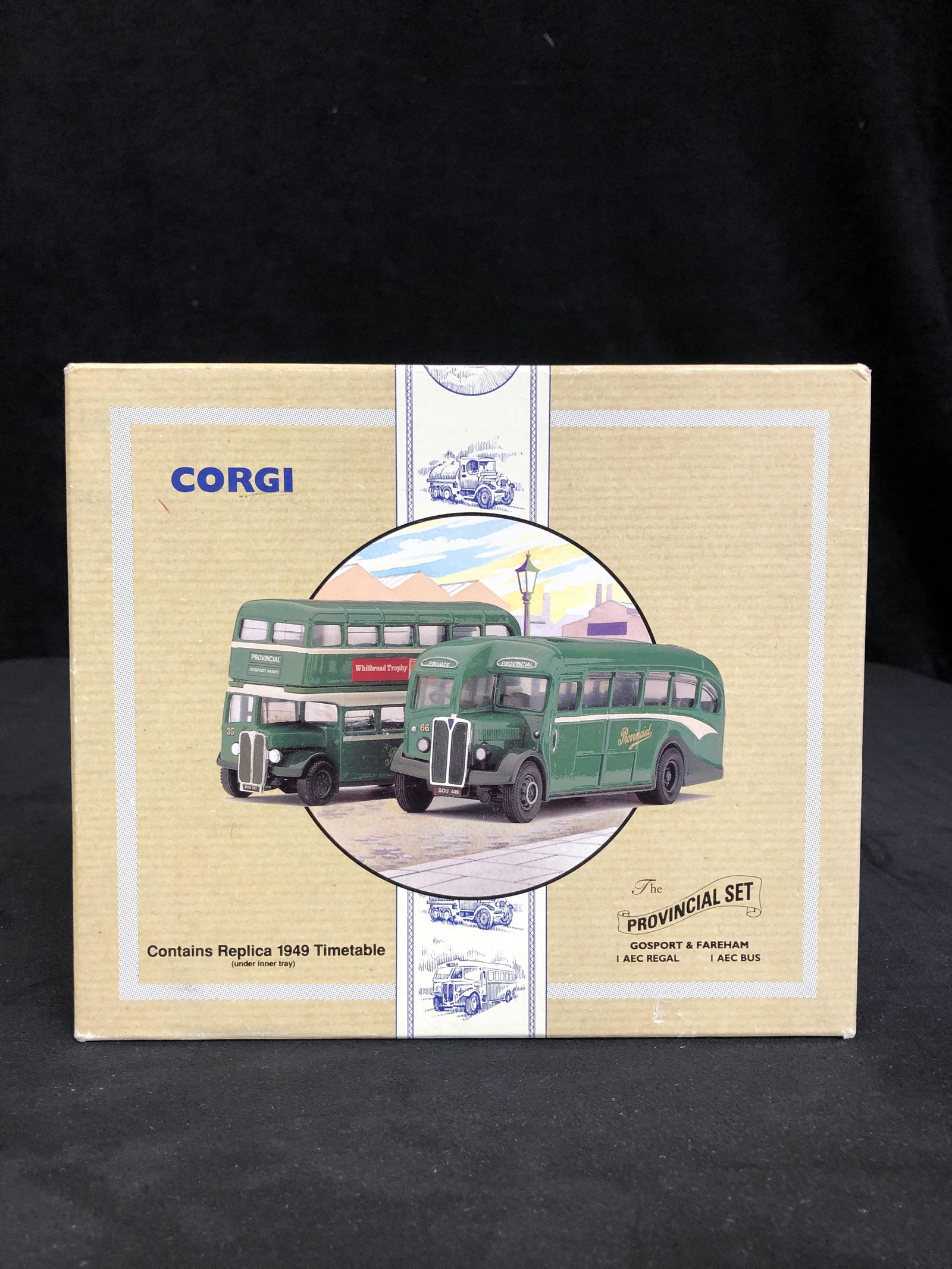 GREAT CORGI BUS SET (1 of 4)