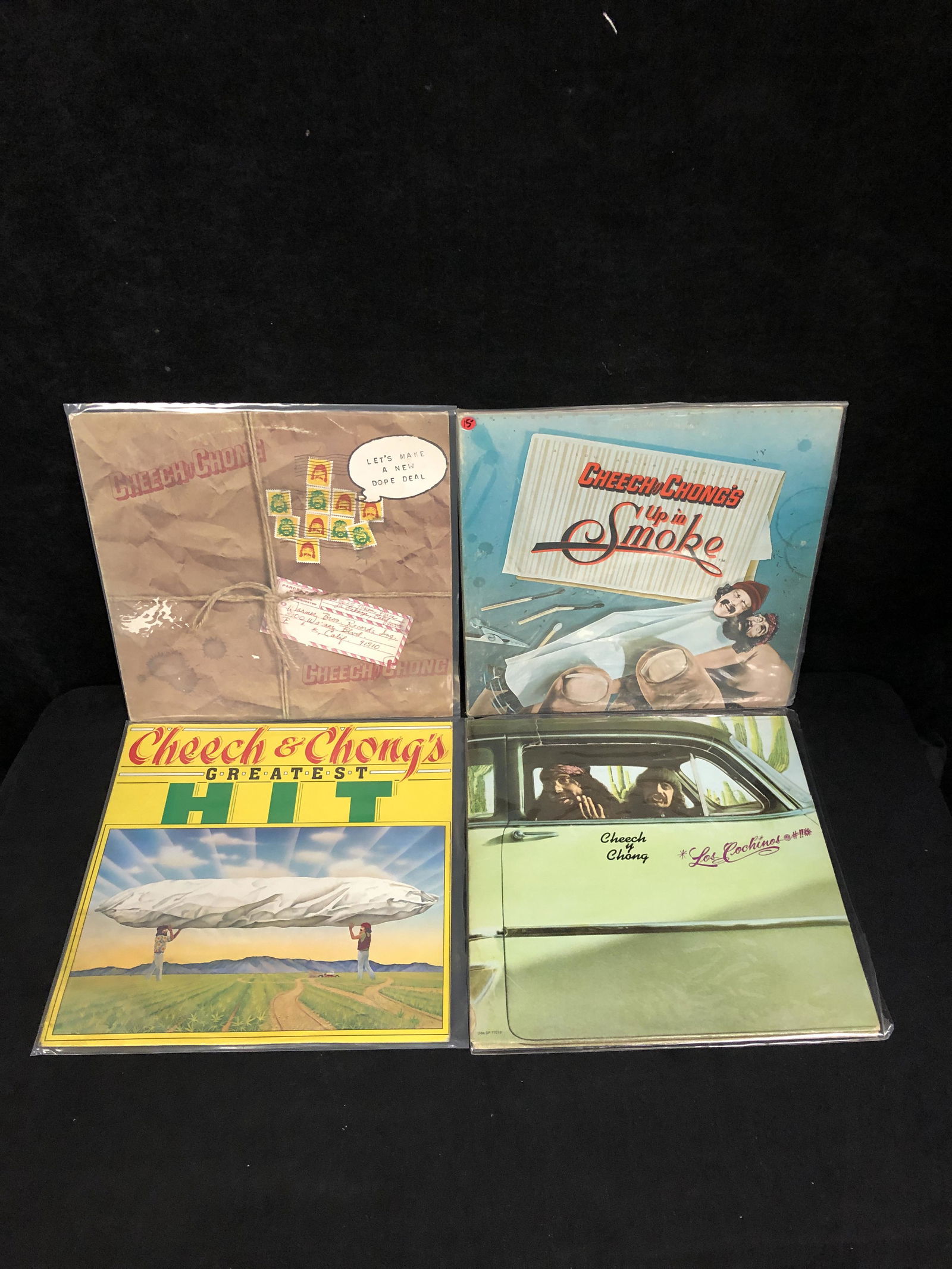 CHEECH & CHONG VINYL RECORD LOT (1 of 1)