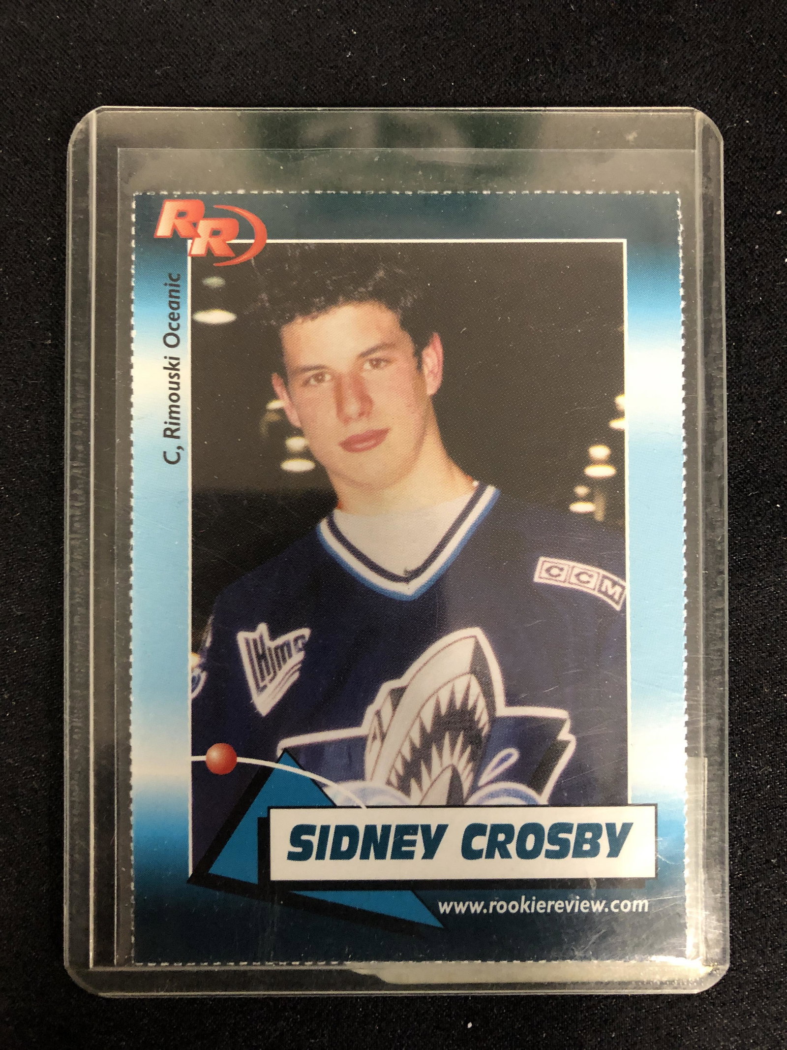 2004 ROOKIE REVIEW #104 SIDNEY CROSBY (PRE-ROOKIE): 2004 ROOKIE REVIEW #104 SIDNEY CROSBY (PRE-ROOKIE)