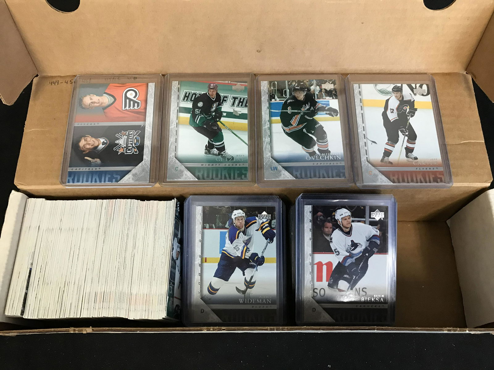 2005-06 UPPER DECK SERIES 2 #443 ALEXANDER OVECHKIN (1 of 3)